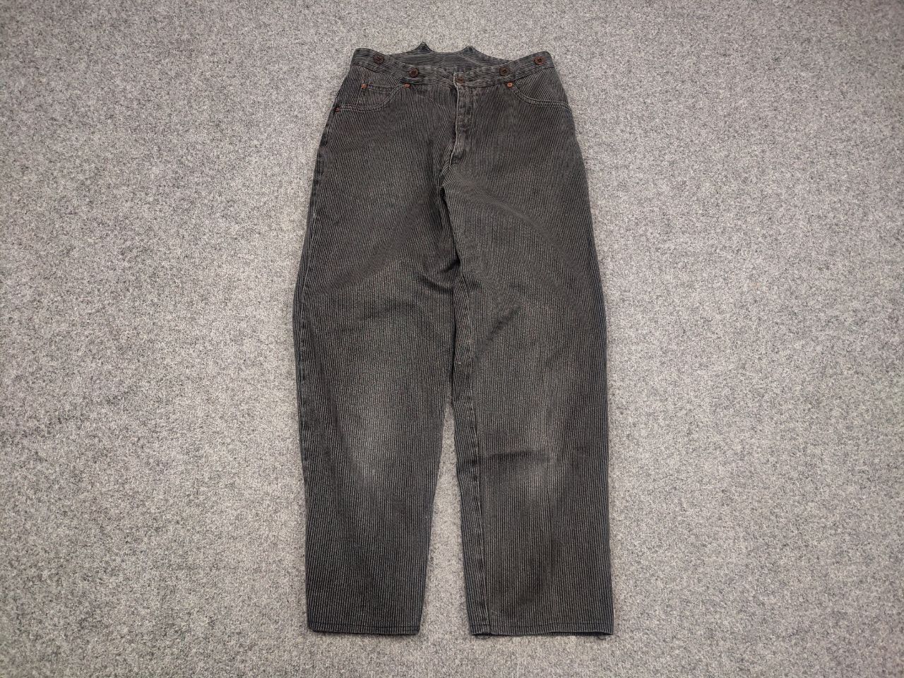 Levi's Vintage 80's levis Work Dark Faded Corduroy Trouser Pants Size US 30 / EU 46 - 3 Thumbnail
