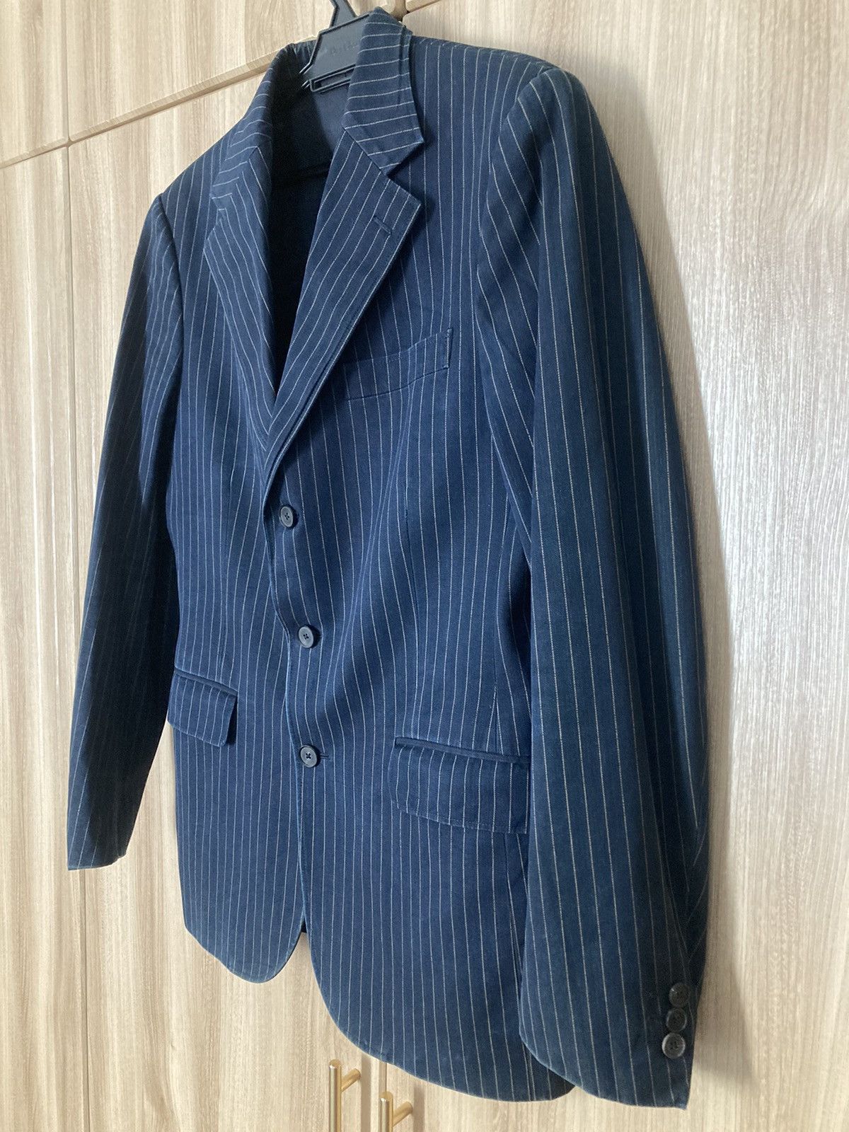 Polo Ralph Lauren RRL Double RL HBT Wabash Indigo Coat Blazers Size 38R - 3 Thumbnail