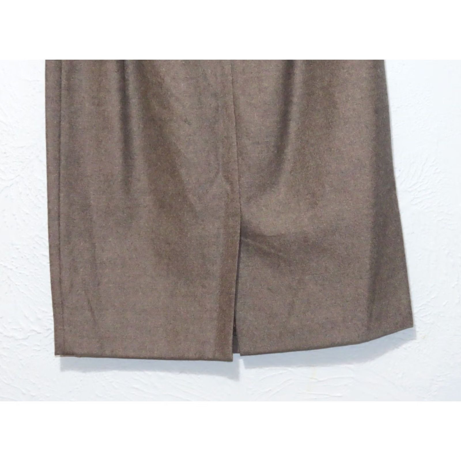 Vintage Hunt Club Skirt 100% Wool Size 8 Pleated Gray Women Long Zipper Dry Clean Only Regular Knit Size 30" / US 8 / IT 44 - 5 Thumbnail