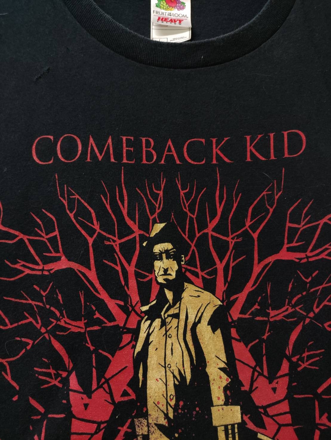 Band Tees Vtg 00's Comeback Kid " Wake The Dead " Single Promo T-Shirt Size US L / EU 52-54 / 3 - 3 Thumbnail