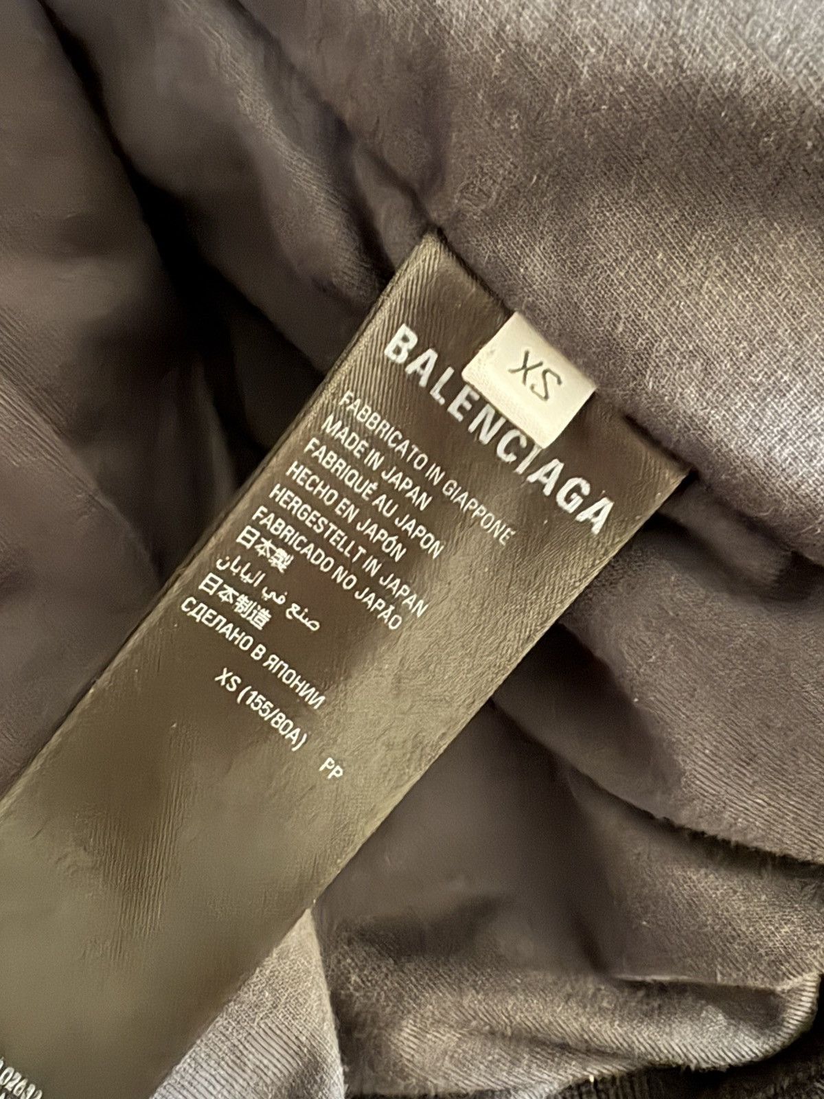 Balenciaga Balenciaga Oversized Denim Bomber Size US XS / EU 42 / 0 - 7 Thumbnail