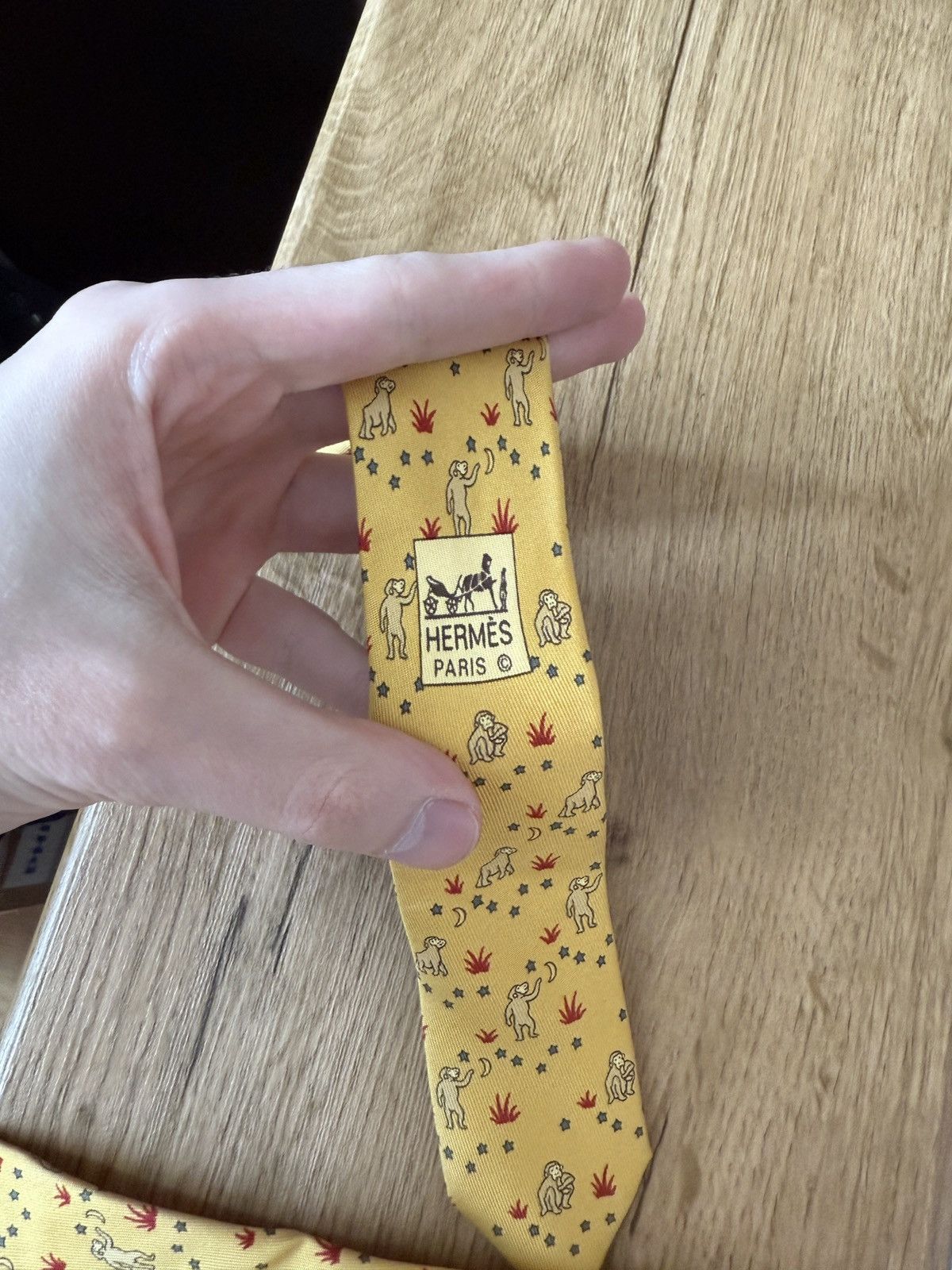 Hermes Vintage Hermes Tie Size ONE SIZE - 8 Thumbnail