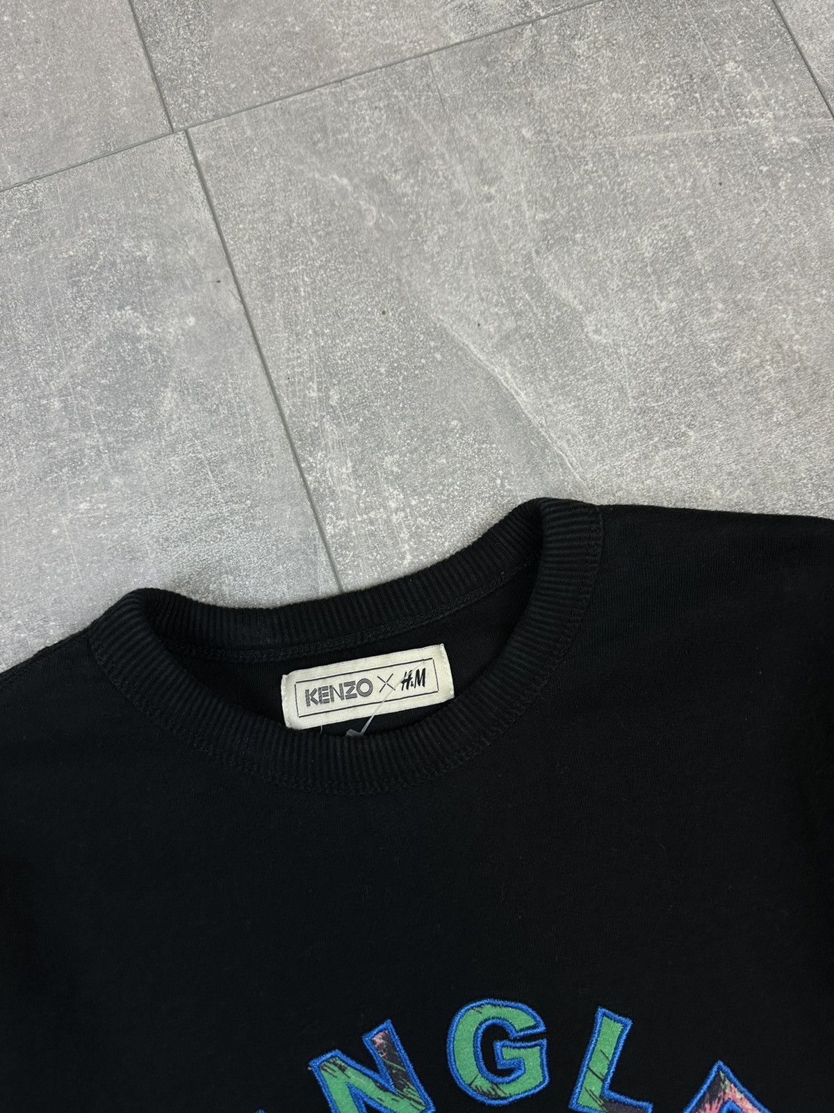 H&M × Kenzo Women’s Kenzo x H&M overprint logo sweatshirt Size S / US 4 / IT 40 - 6 Thumbnail