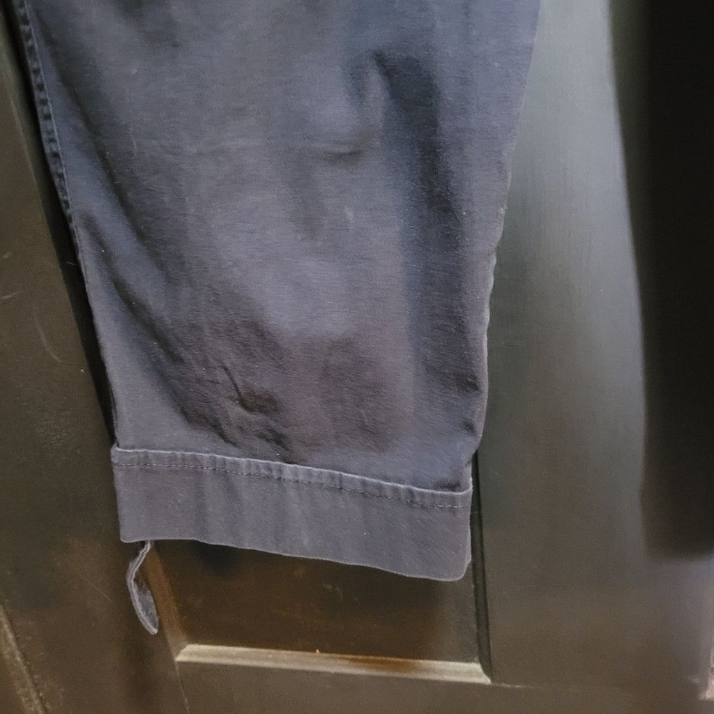 Unknown London Unknown Source,dark blue cargo cropped pants, Size 8P, nwot Size 30" / US 8 / IT 44 - 4 Thumbnail