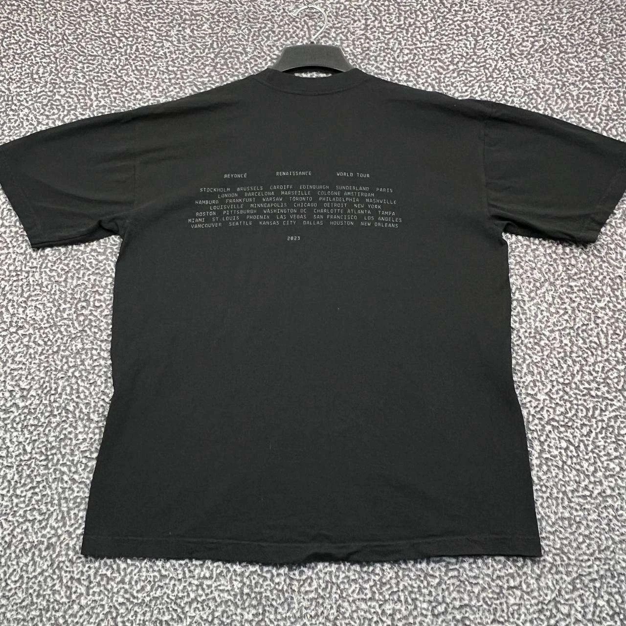 Beyonce Beyonce Rennaisance World Tour Shirt Men Crew Neck Cotton L Size US L / EU 52-54 / 3 - 2 Thumbnail