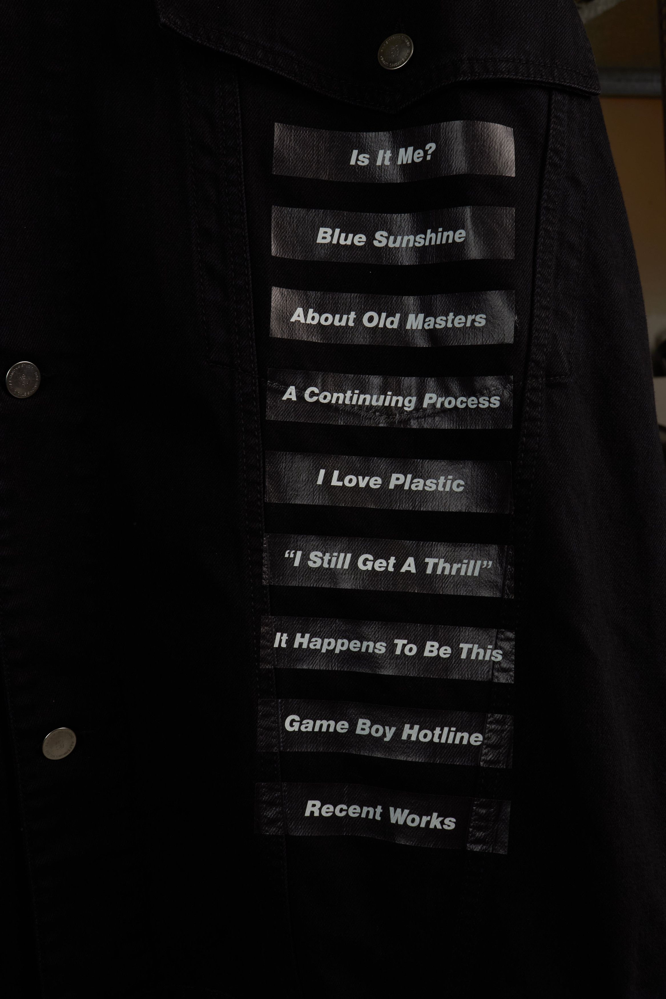 Raf Simons SS18 REDUX [CLOSER] PRINT OVERSIZED DENIM JACKET Size US M / EU 48-50 / 2 - 6 Thumbnail