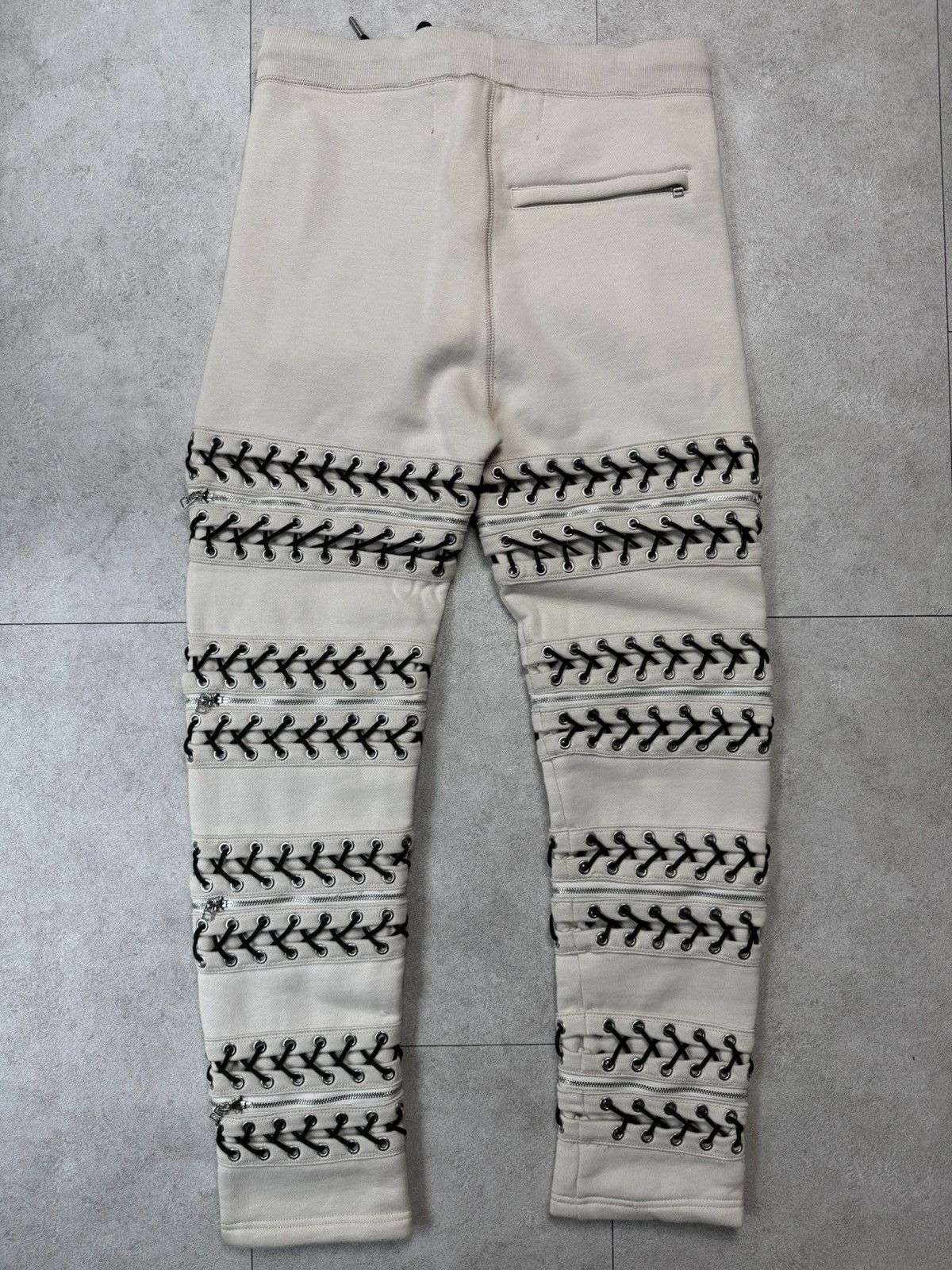 Hood By Air Hood by Air HBA Lace Zip Sweat Pants Size US 30 / EU 46 - 2 Thumbnail