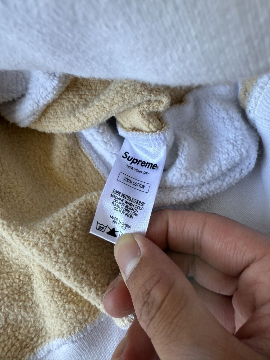 Supreme Supreme Patchwork Hoodie FW17 Size US M / EU 48-50 / 2 - 3 Thumbnail