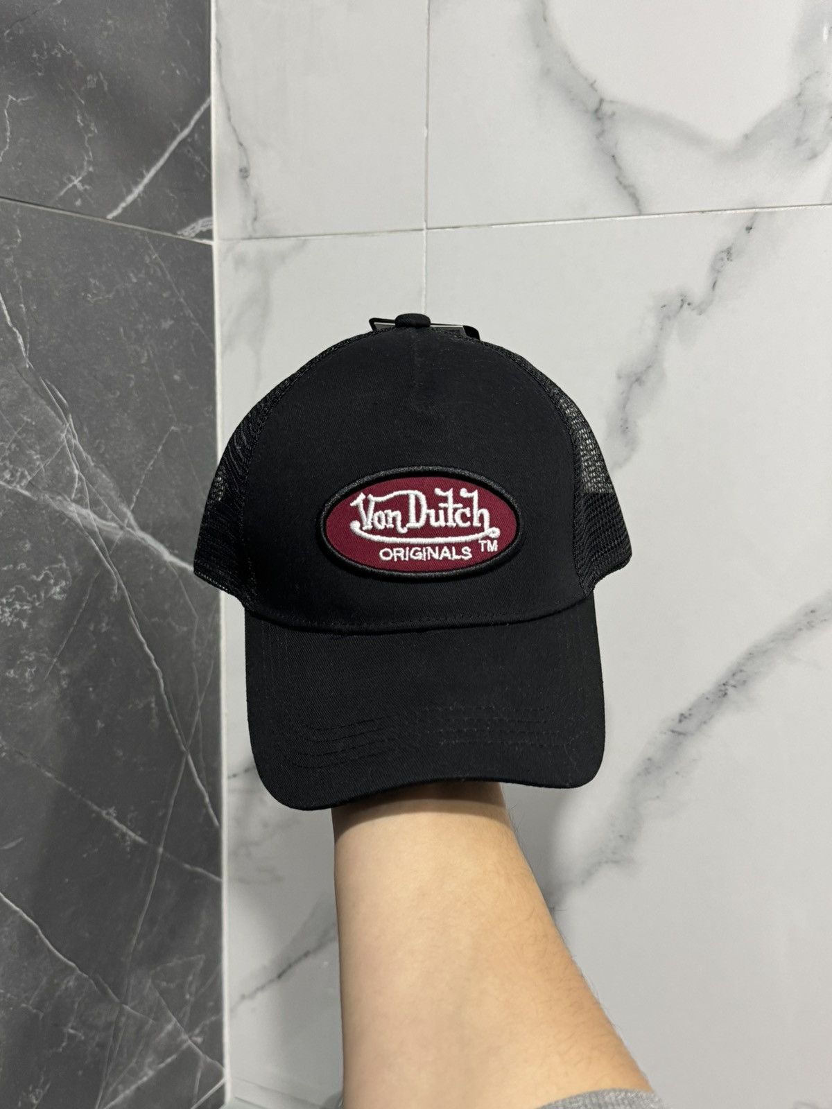 Von Dutch NEW Von Dutch x House Black Y2K retro vintage style cap hat Size ONE SIZE - 2 Thumbnail