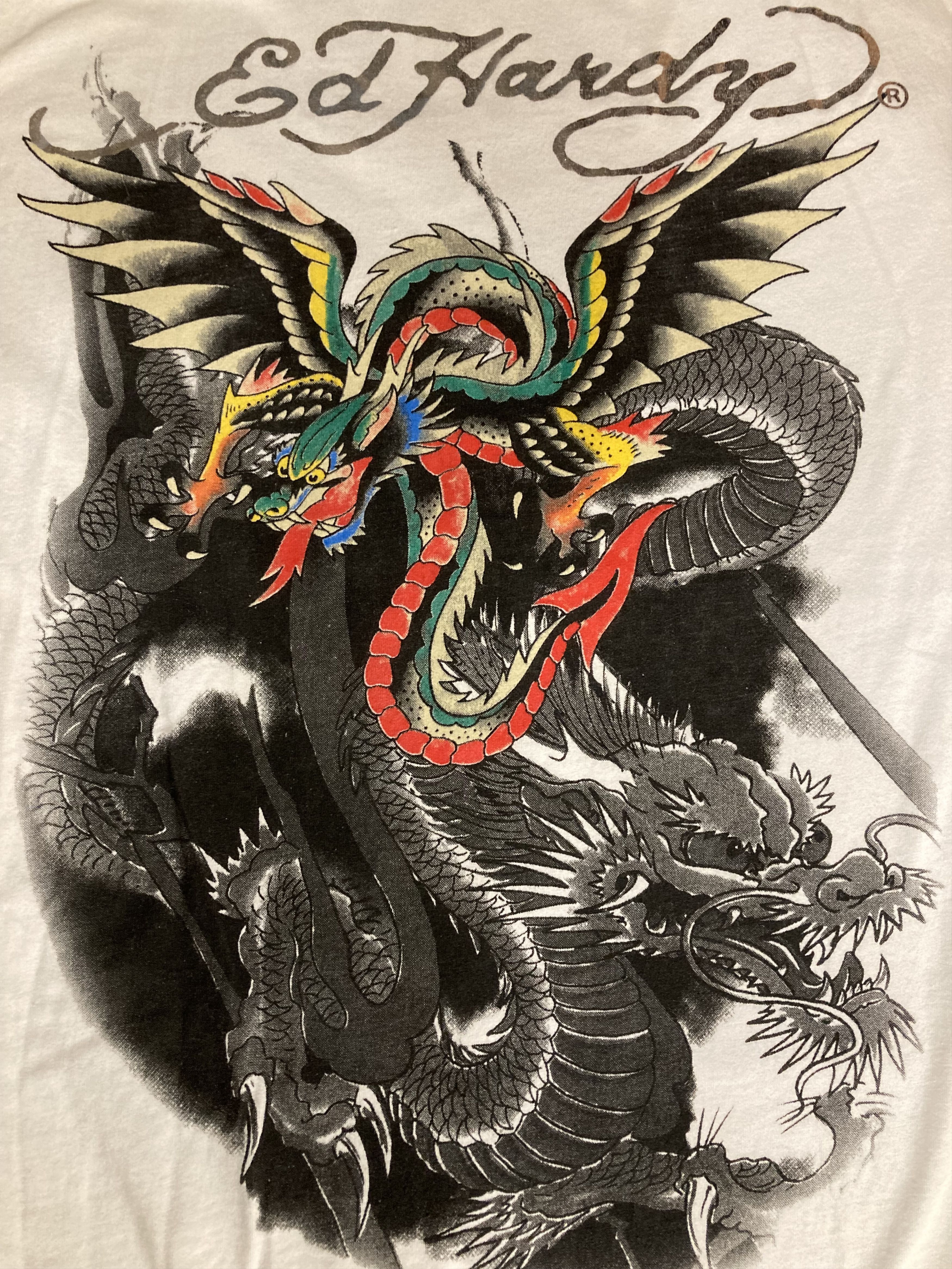 Christian Audigier Ed Hardy by Christian Audigier Big Dragon Size US M / EU 48-50 / 2 - 4 Thumbnail