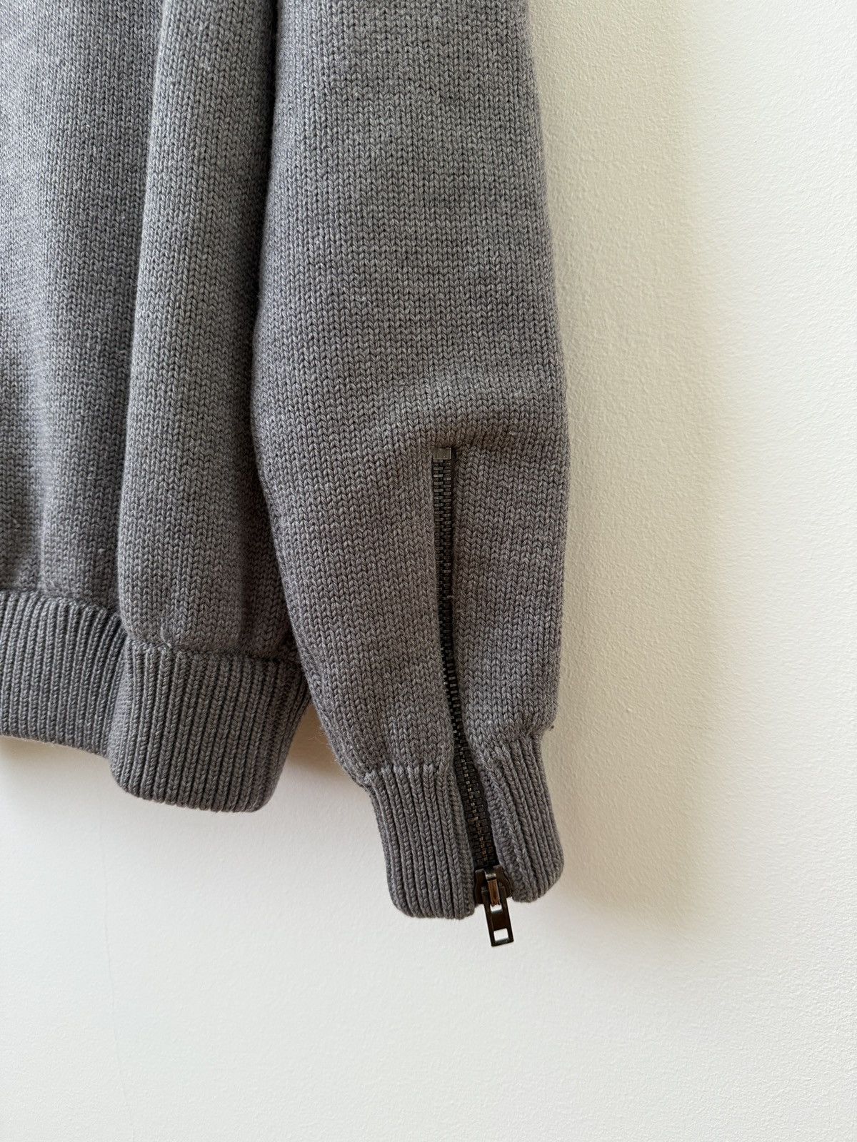 Maison Margiela 5 Zip Wool Knit Sweater Size US M / EU 48-50 / 2 - 14 Thumbnail