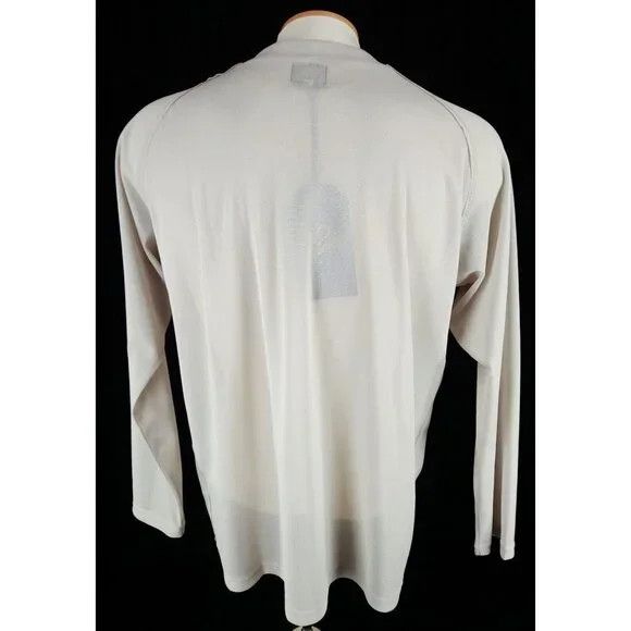 Needles Poly Mesh V-Neck Cardigan in Taupe Size M New