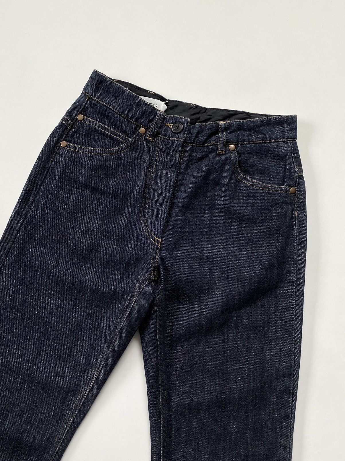 Maison Margiela Vintage 00s Maison Margiela 5 Pocket Straight Jeans Size 27" / US 4 / IT 40 - 7 Thumbnail