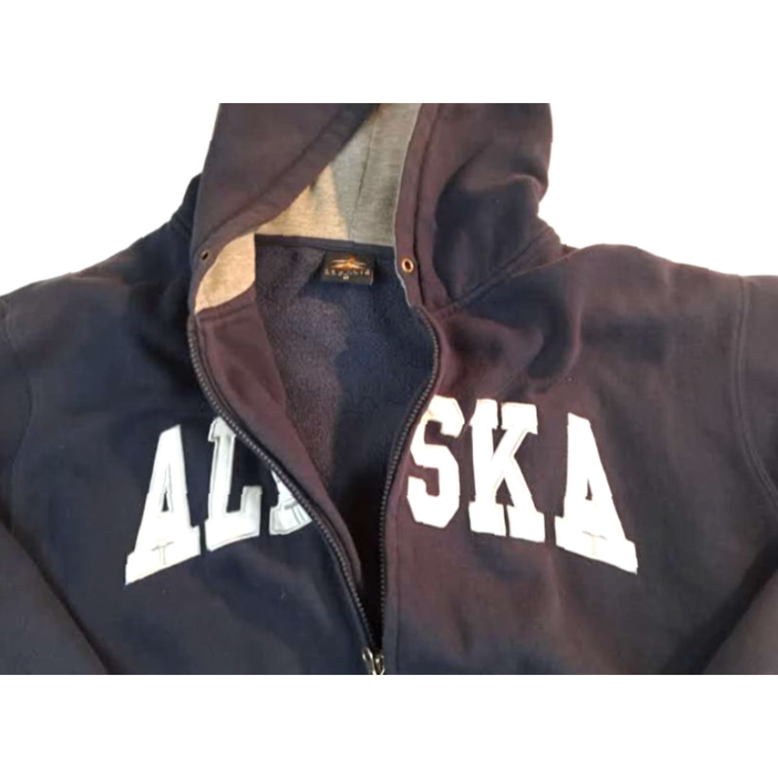 Vintage VINTAGE Prarie Mountain Alaska Full Zip Black Medium Hooded Insulated Jacket Sweatshirt Men M Regular Size Size US M / EU 48-50 / 2 - 4 Thumbnail