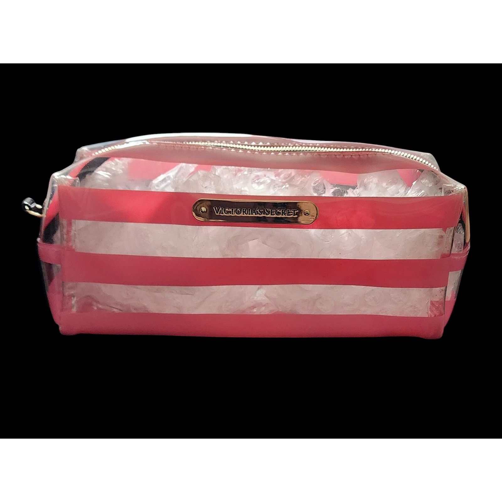 Victoria's Secret Victoria’s Secret clear and pink makeup Case. Size ONE SIZE - 1 Thumbnail