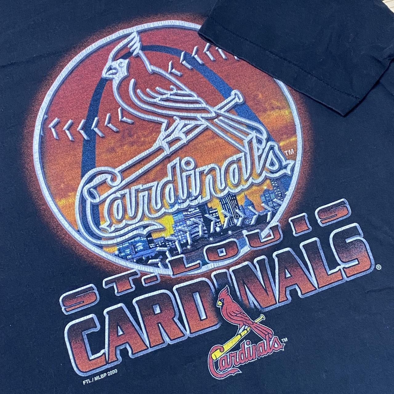 Fruit Of The Loom Vintage MLB St. Louis Cardinals Black Baseball Tee Size XL Size US XL / EU 56 / 4 - 3 Thumbnail