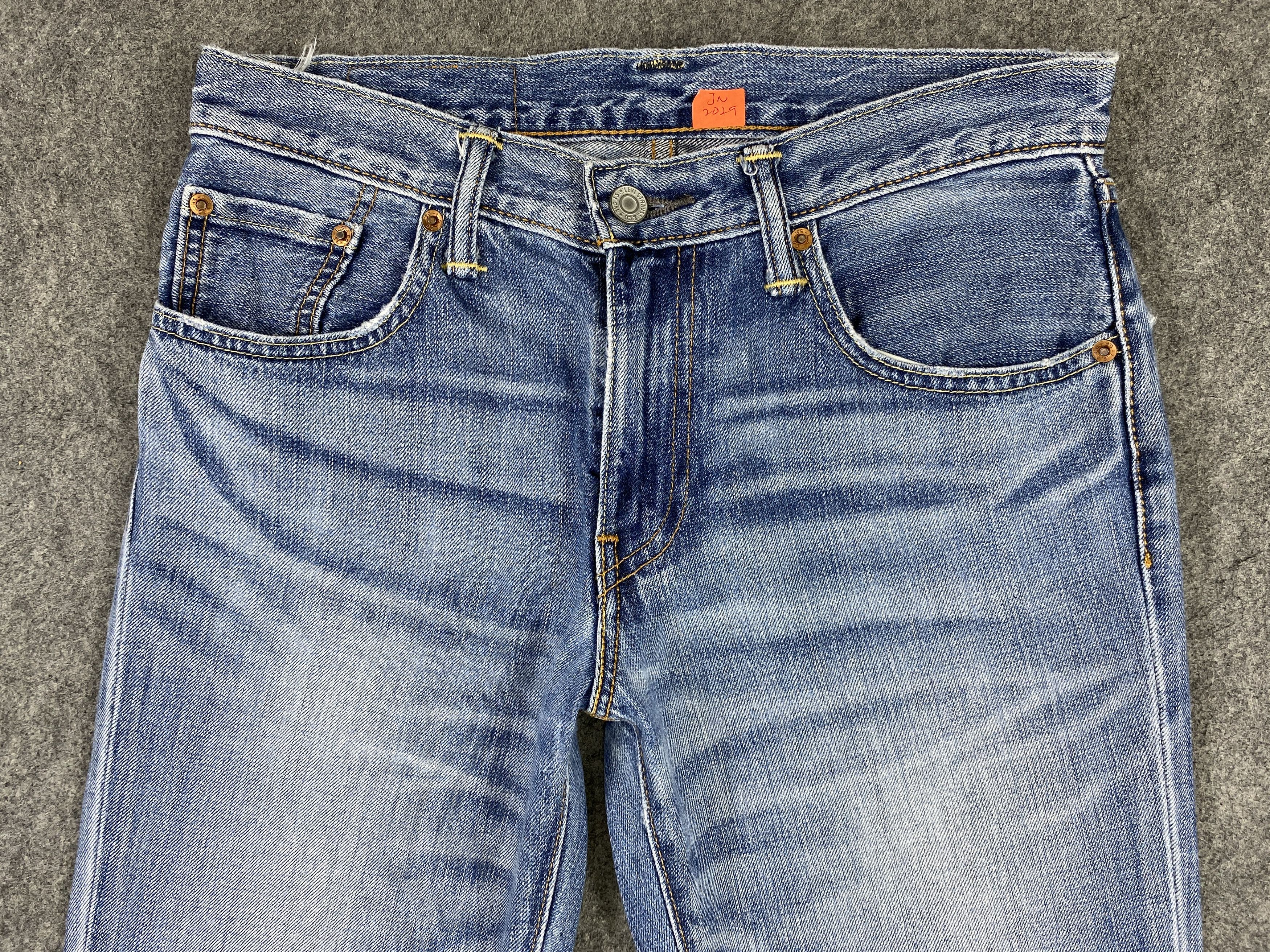 Levi's Blue Wash Vintage Levi's 502 31x31 Denim -JN2029 Size US 31 - 3 Thumbnail