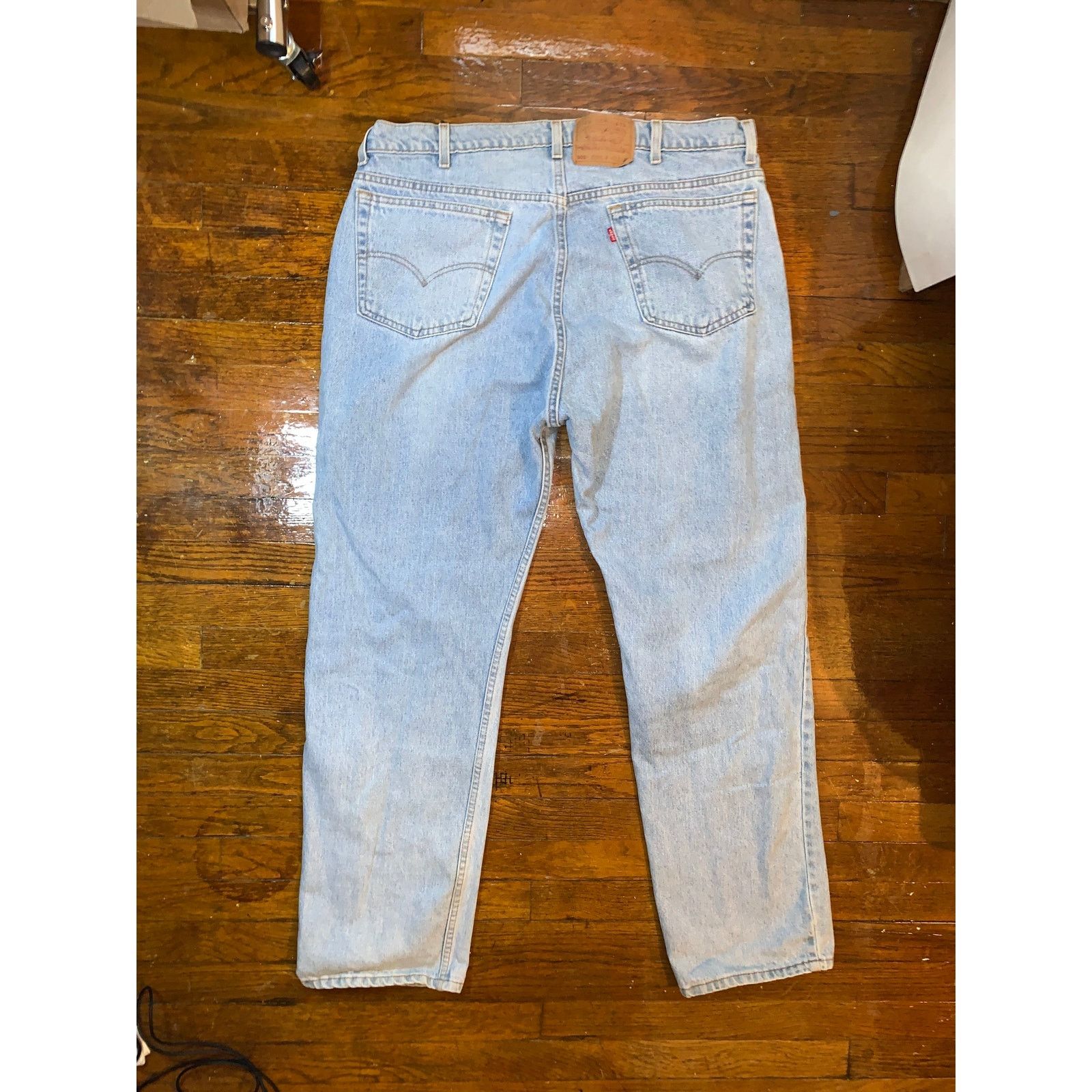 Levi's Vintage 1996 Levis 505 42x32 Light Wash USA Size US 42 / EU 58 - 10 Thumbnail