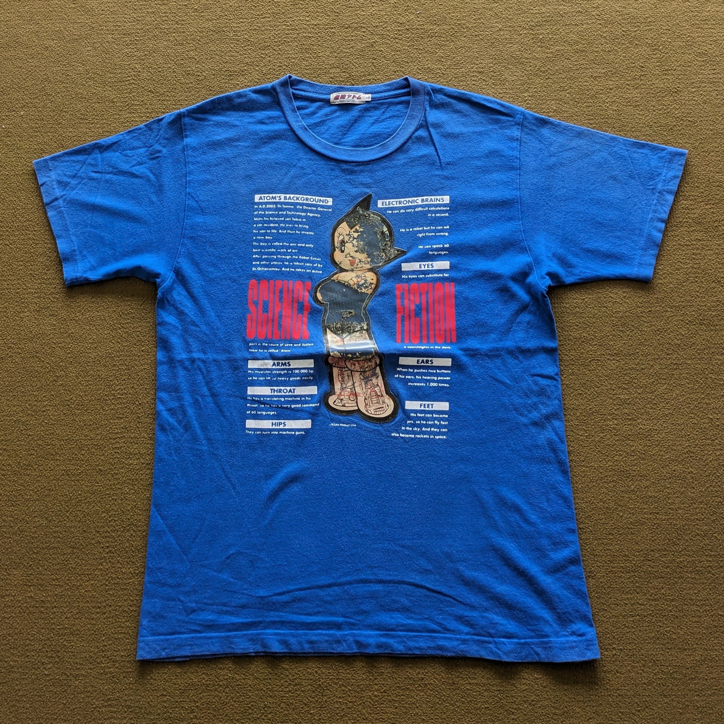 Vintage Vintage ASTRO BOY Japanese Anime T-shirt Size US M / EU 48-50 / 2 - 1 Thumbnail