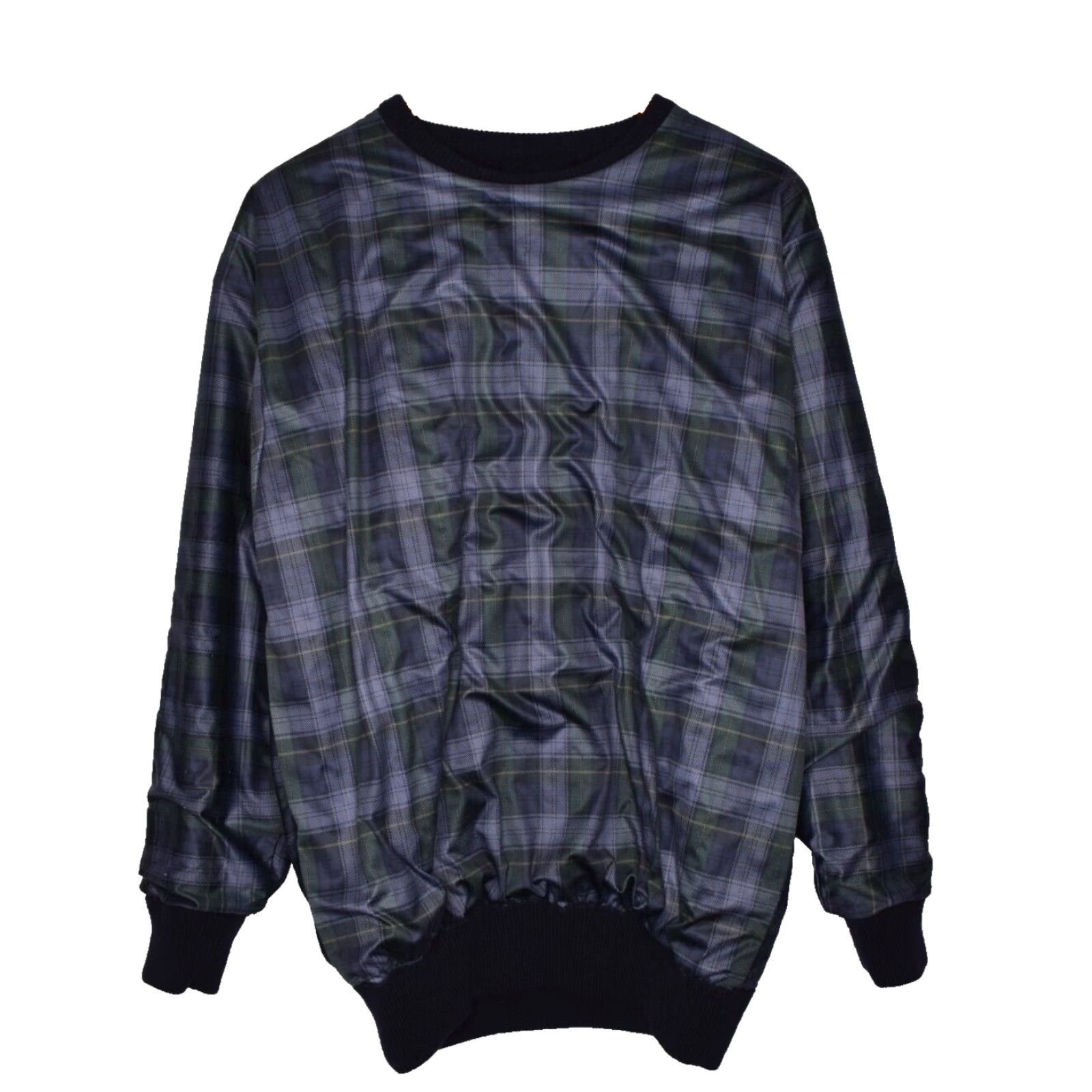 Lyle & Scott Lyle & Scott Long Sleeve Wool Sweater Lined Mens Medium Blue Size US M / EU 48-50 / 2 - 3 Thumbnail