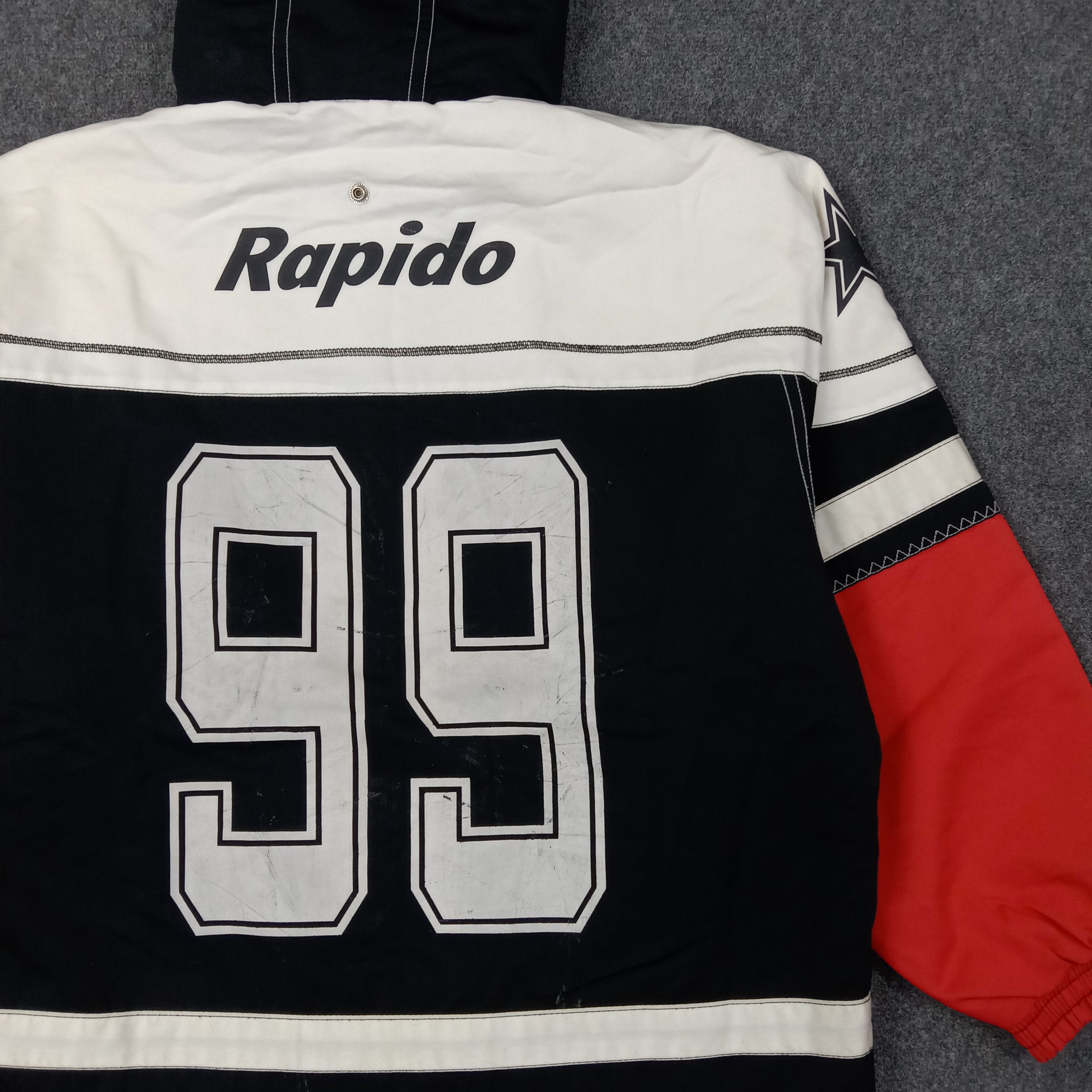 Japanese Brand Rapido Winter Universiade Jacket Hoodie C251N4 Size US XXL / EU 58 / 5 - 8 Thumbnail