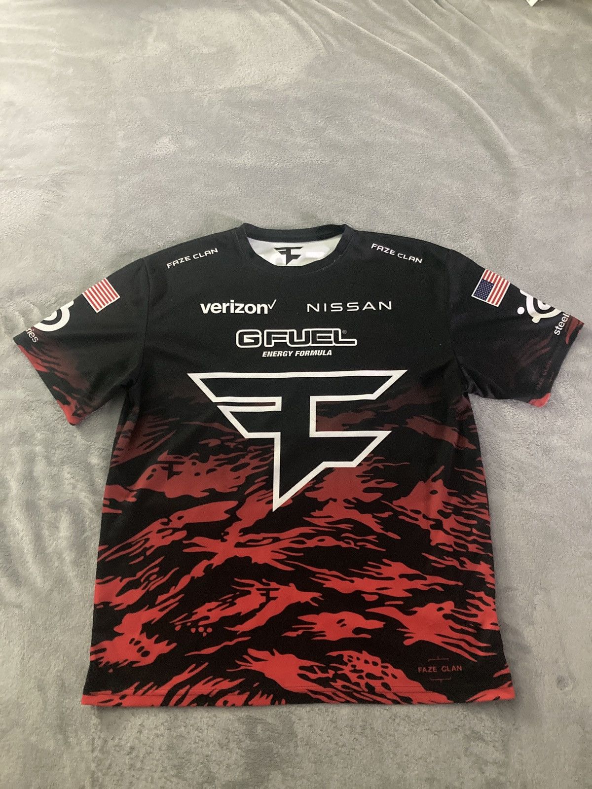 FaZe × Takashi Murakami Faze Clan x Murakami Blue Jersey | Grailed
