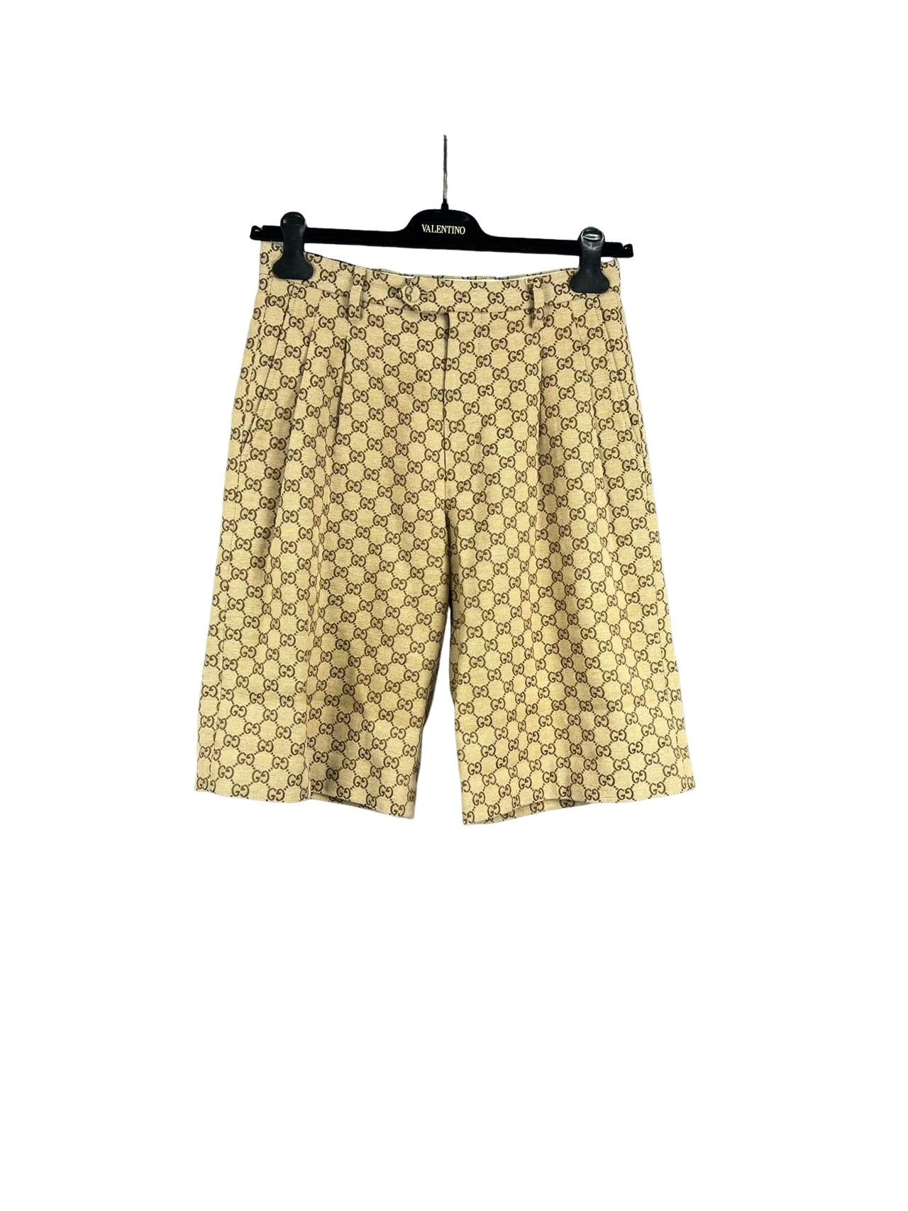 Gucci Gucci GG Monogram Canvas Shorts 44 Size US 28 / EU 44 - 1 Thumbnail