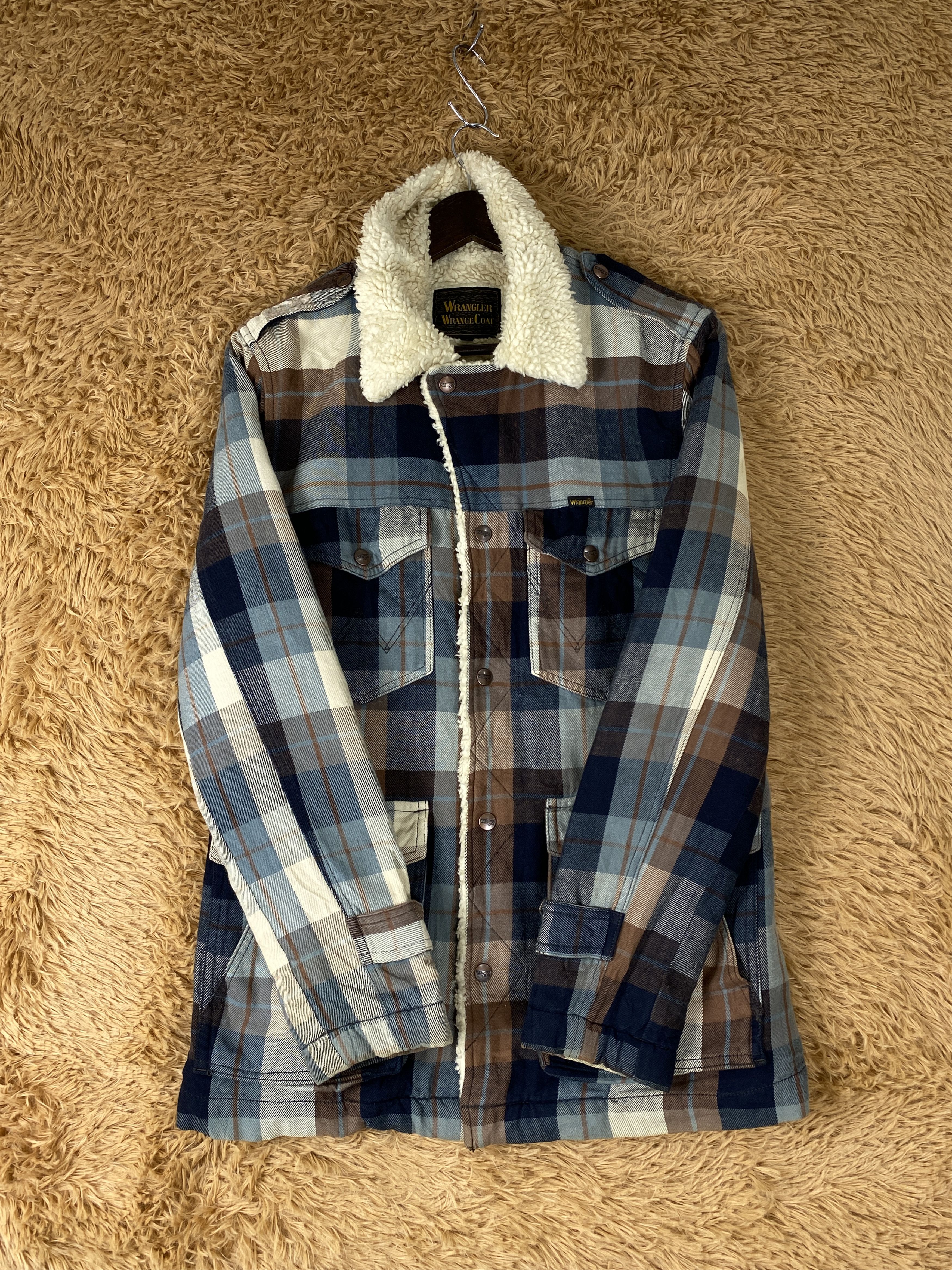 Wrangler Vintage Wrangler Sherpa Lining Jacket J1956 Size US S / EU 44-46 / 1 - 5 Thumbnail