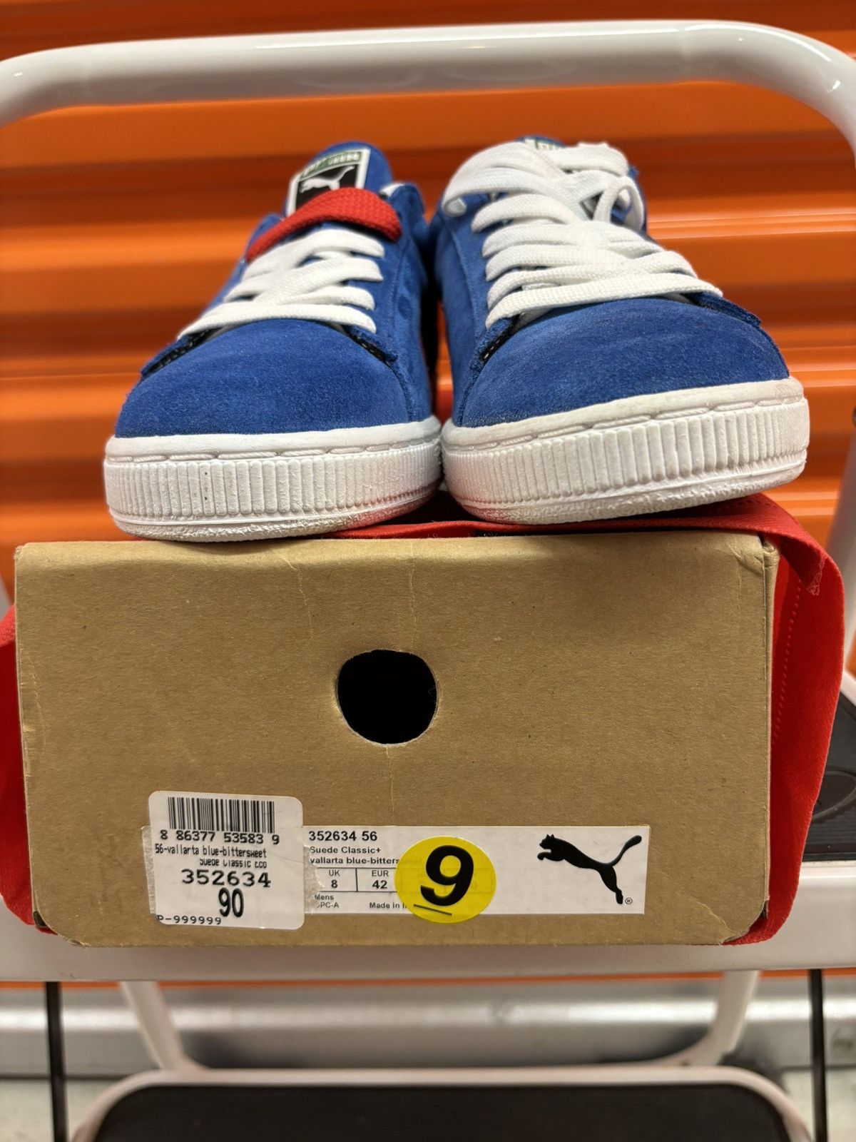 Puma × Vintage ***FINAL DROP***RARE BRAND NEW PUMA SUEDE LOW 9 Size US 9 / EU 42 - 3 Thumbnail