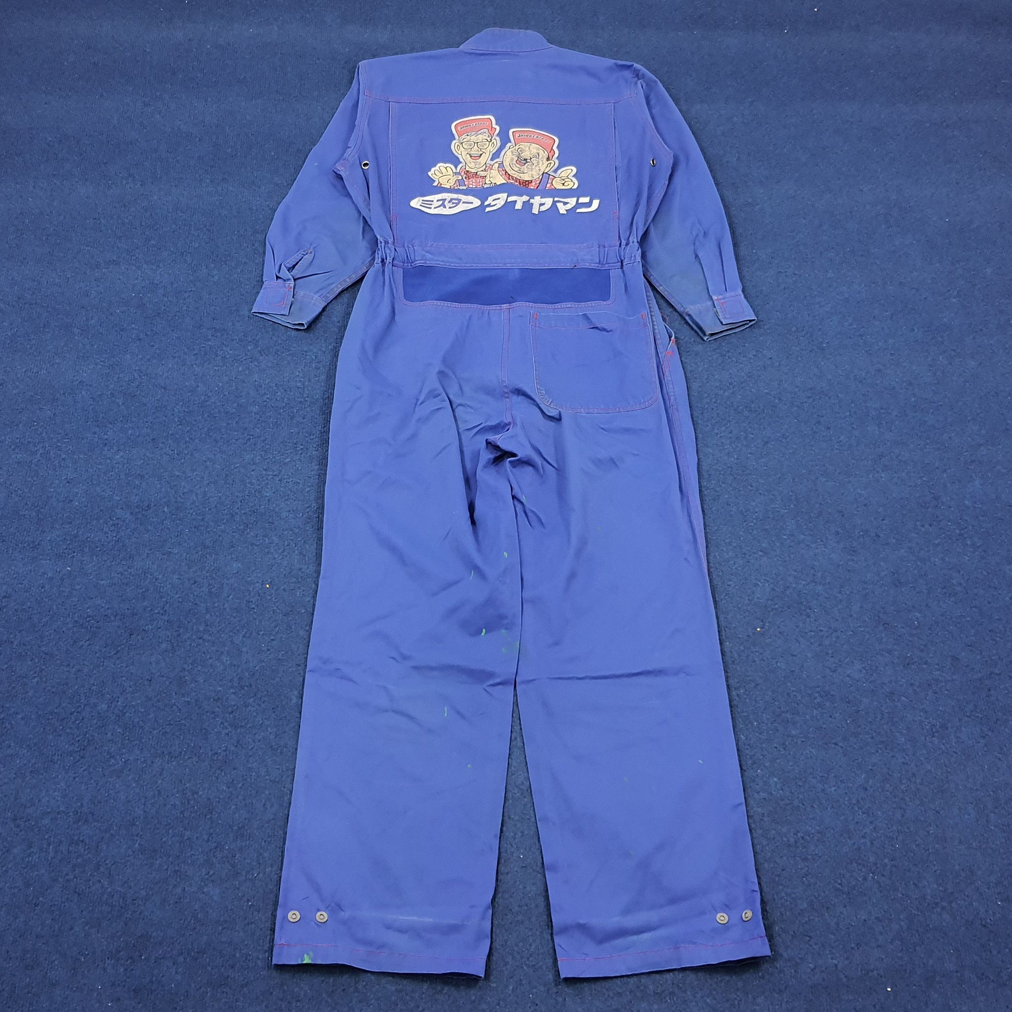 Vintage Vintage Bridgestone Japanese Brand Motorsports Coverall Size US S / EU 44-46 / 1 - 3 Thumbnail