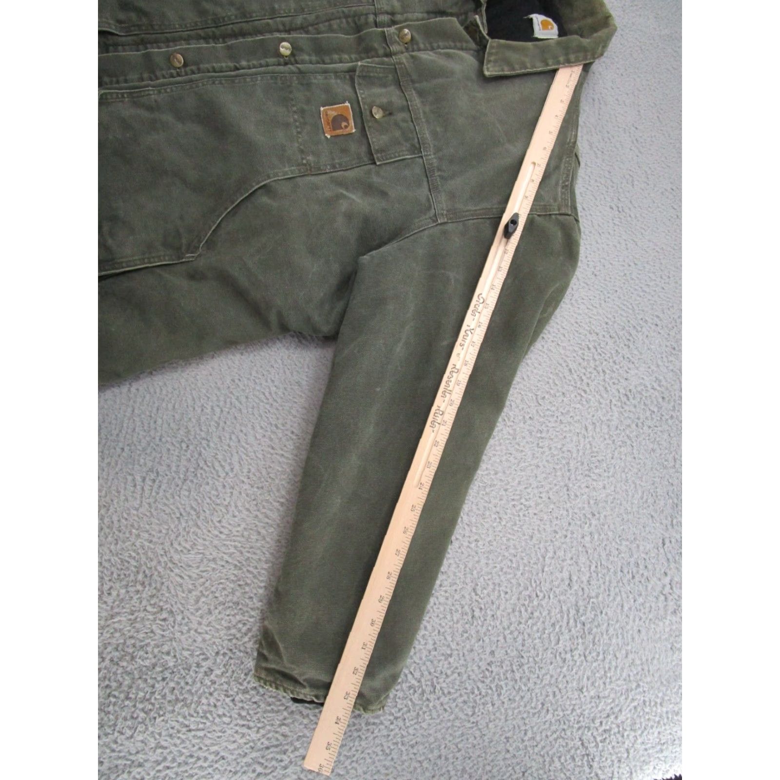 Carhartt VINTAGE Carhartt Coat Overcoat 2XL Mens Green 90s Insulated Canvas Long Jacket/Coat Mens Size US XXL / EU 58 / 5 - 7 Thumbnail
