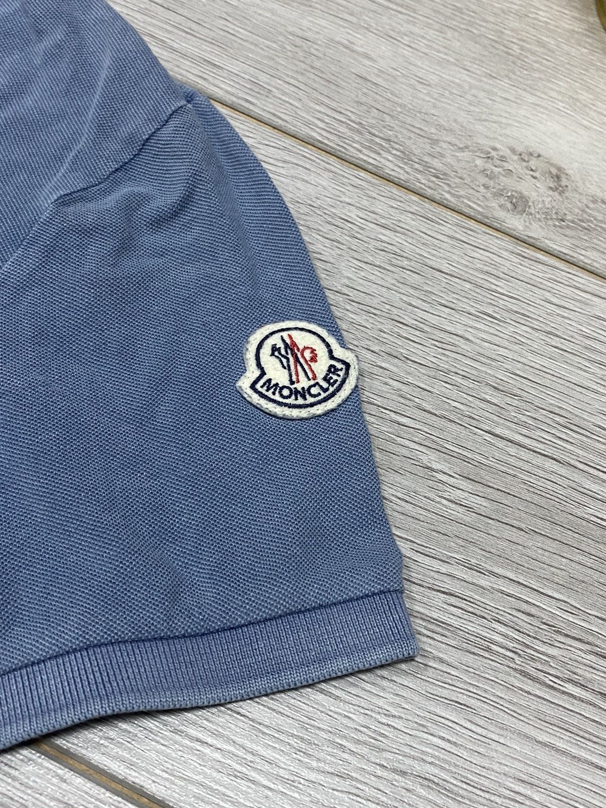 Moncler Moncler vintage big logo polo Manica Corta Size US S / EU 44-46 / 1 - 3 Thumbnail