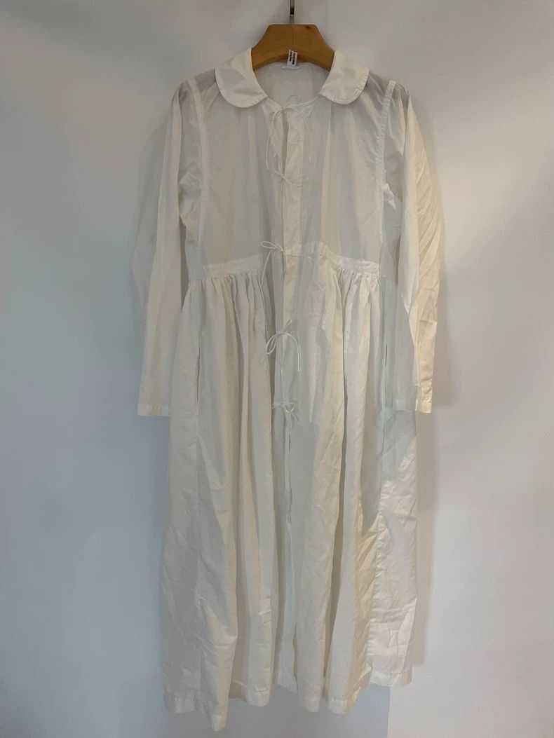 Comme des Garcons Comme Des Garcons White Shirt Dress Size M / US 6-8 / IT 42-44 - 2 Thumbnail