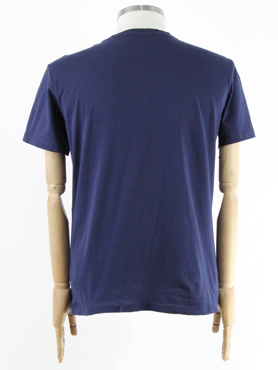 Trussardi TRUSSARDI JEANS Blue T-shirt with print Size US L / EU 52-54 / 3 - 3 Thumbnail