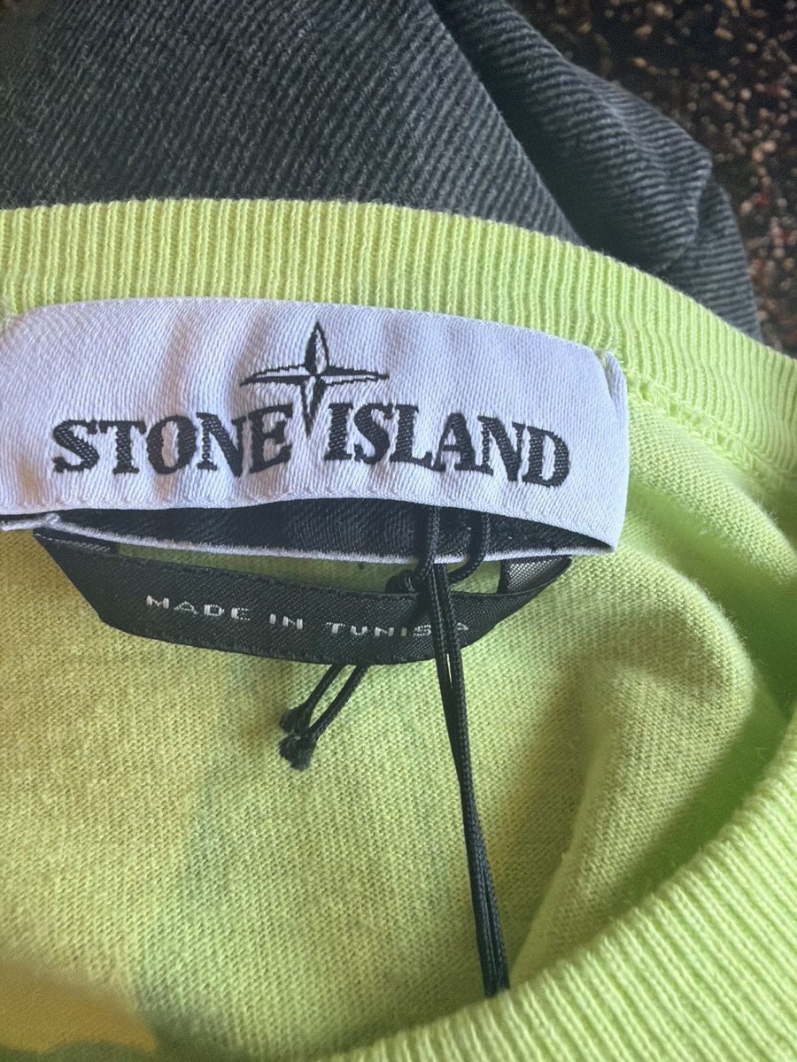 Stone Island Stone Island Neon Yellow Long Sleeve Size US L / EU 52-54 / 3 - 7 Thumbnail