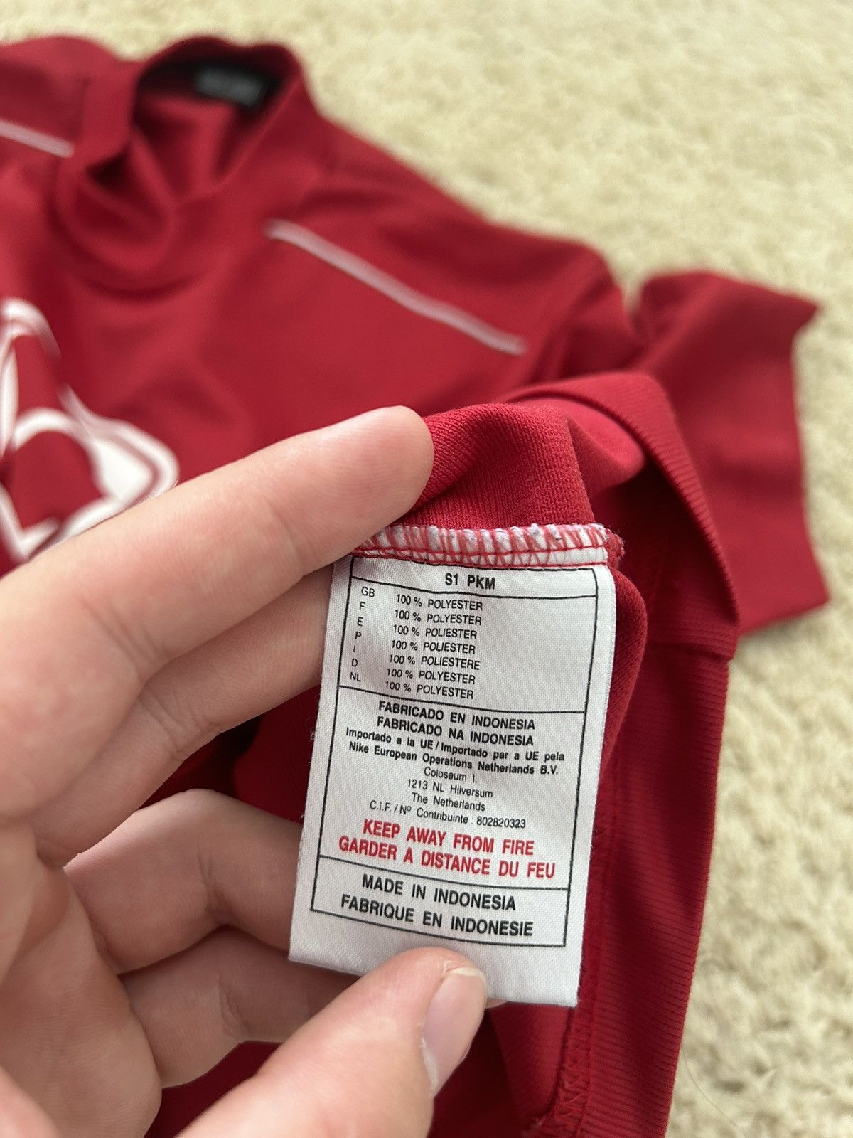 Nike × Vintage Nike team t-shirt Size US L / EU 52-54 / 3 - 6 Thumbnail