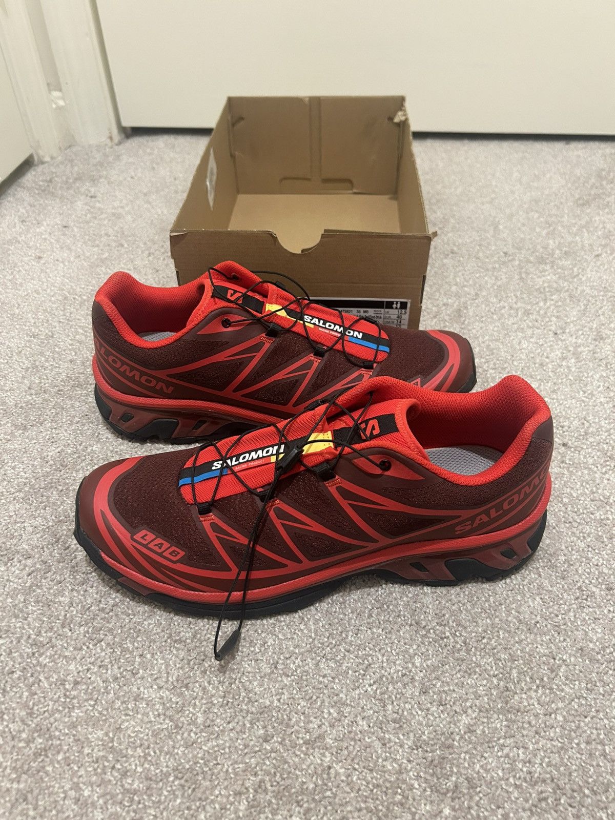 Salomon Rum raisin/ fired brick salomon XT-6 | Grailed