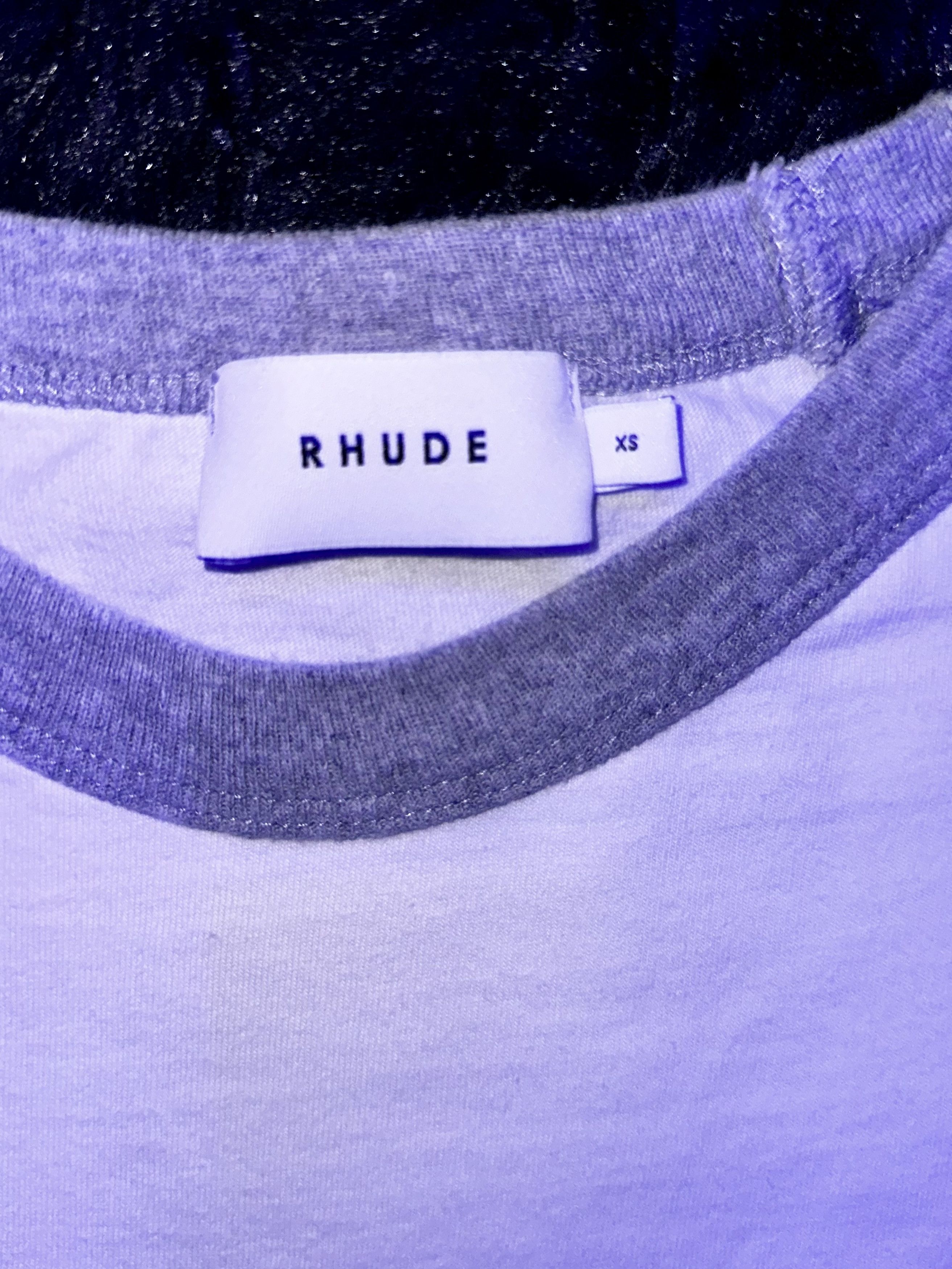 Rhude Rhude Oversized Embroidered Script T-Shirt Size US XS / EU 42 / 0 - 4 Thumbnail