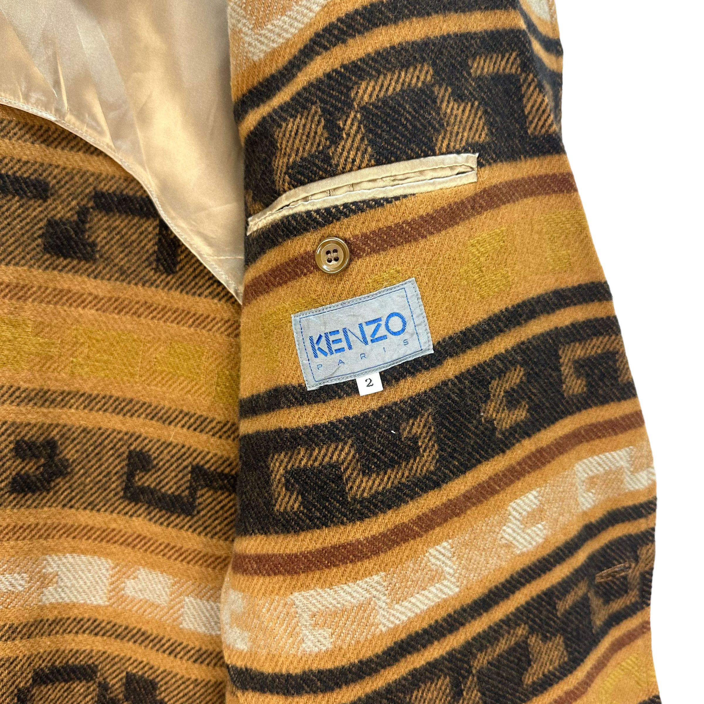 Kenzo KENZO PARIS CASUAL JACKET SUIT JACKET #7963-193 Size US M / EU 48-50 / 2 - 7 Thumbnail