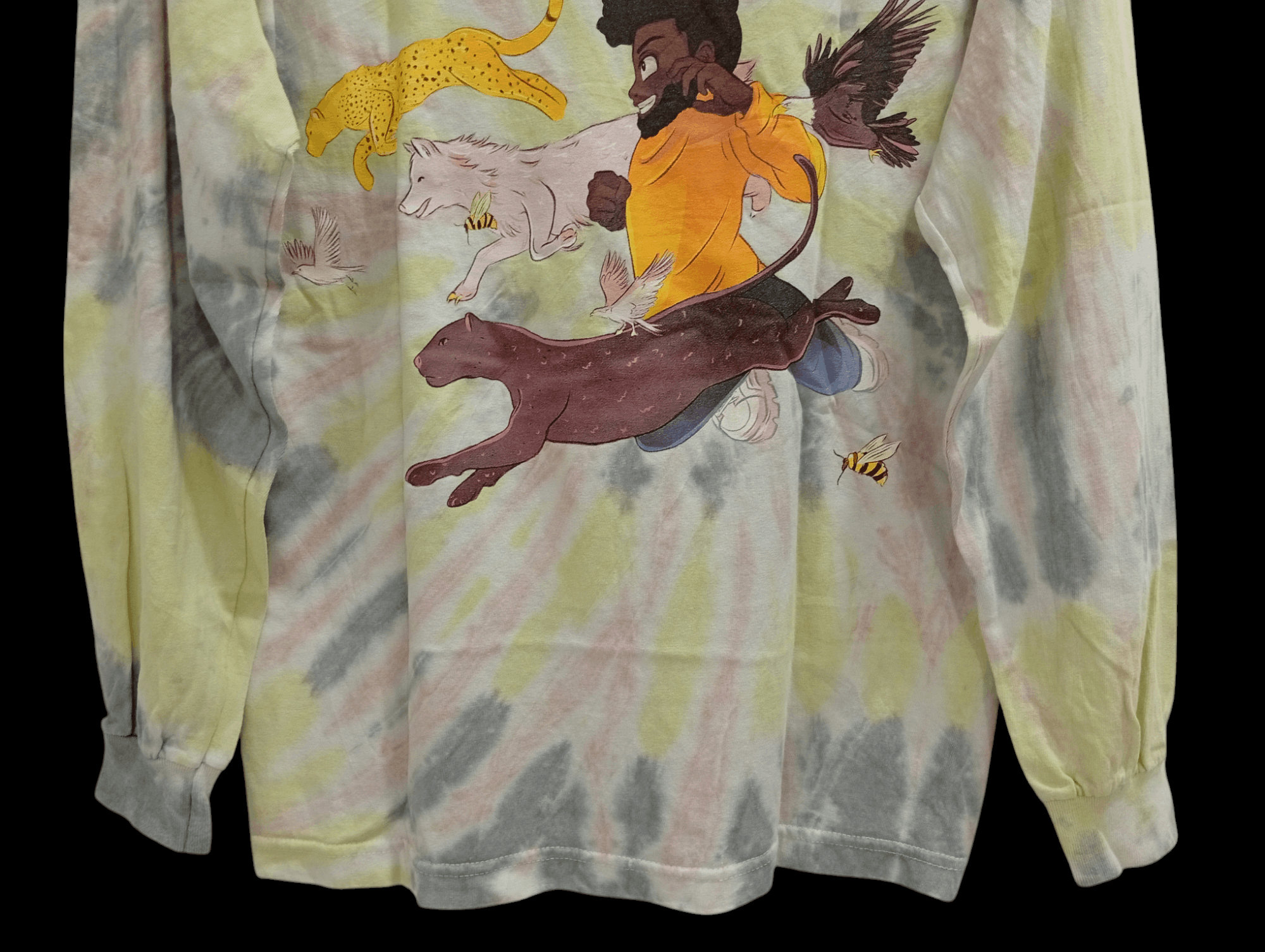 Rap Tees 🔥🔥Khalid Free Spirit 2019 Tour Tye Dye LS T-Shirt Size US M / EU 48-50 / 2 - 12 Thumbnail