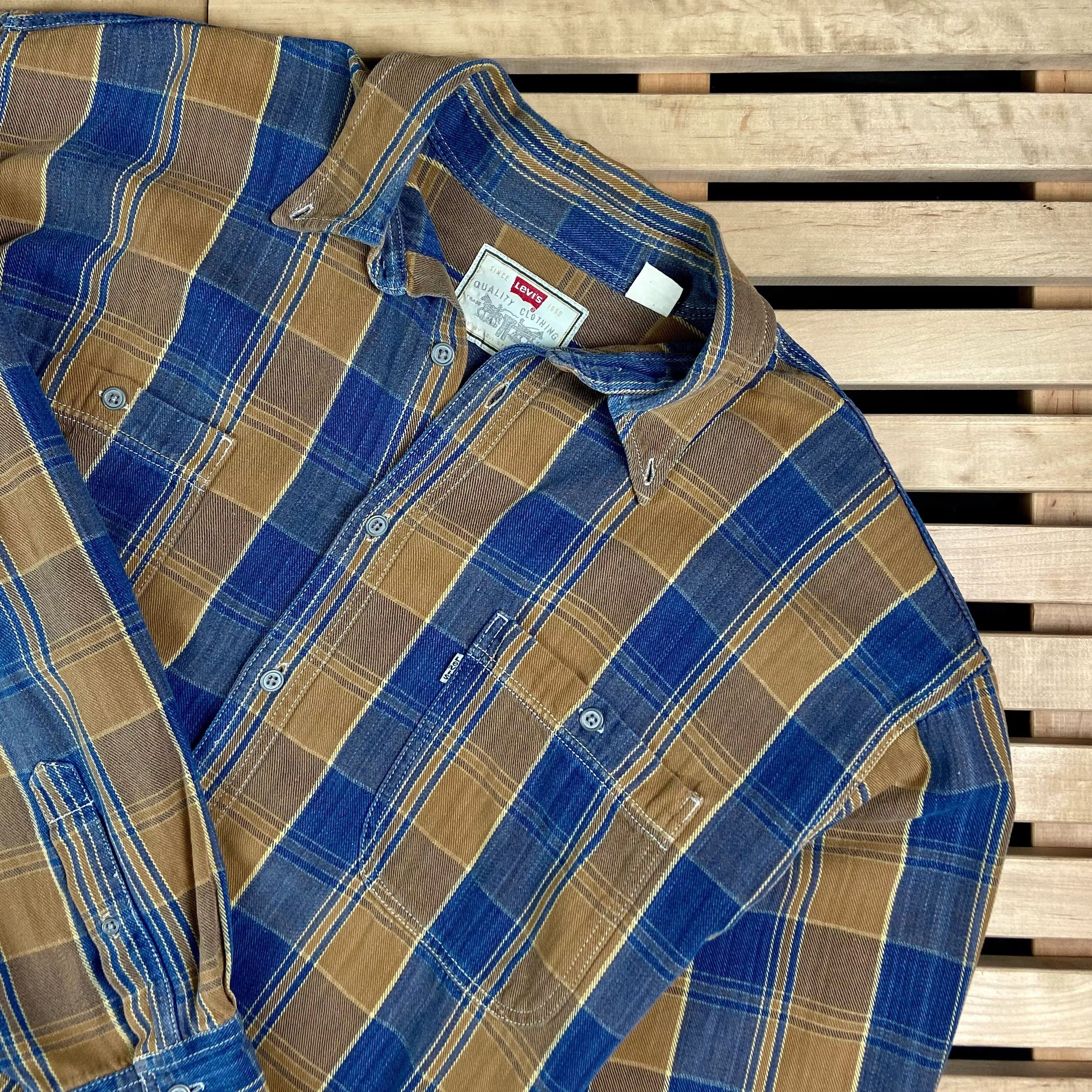Levi's × Levi's Vintage Clothing × Vintage Mens Shirt Long Sleeve Levis Vintage Size L Size US L / EU 52-54 / 3 - 2 Thumbnail