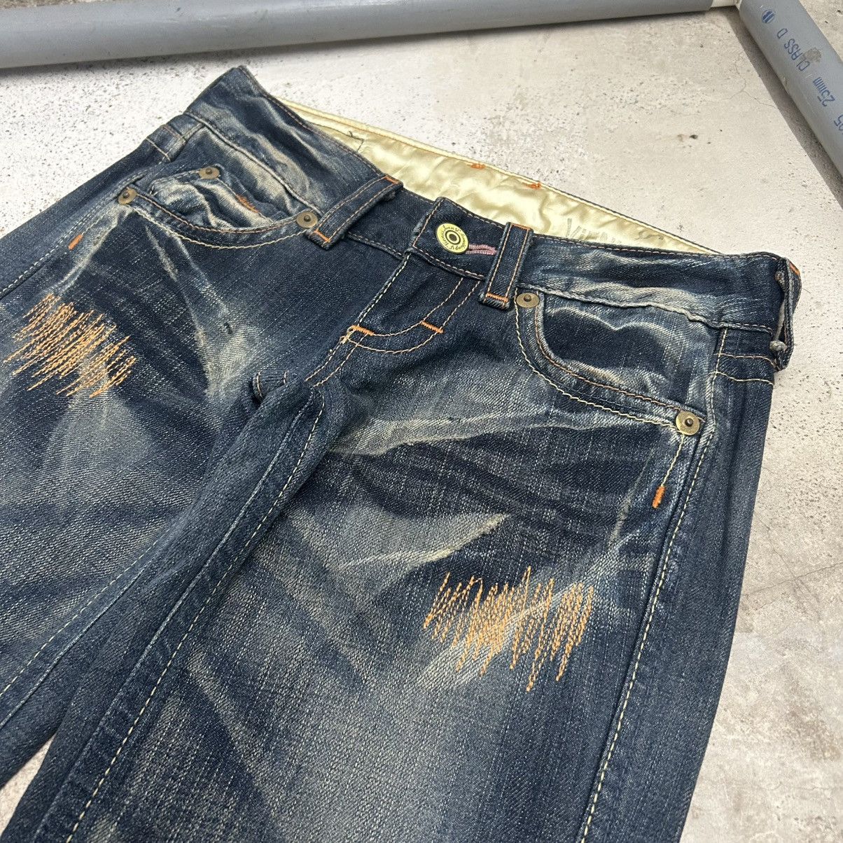 Tornado Mart Flared Edwin x Something Mud Washed Size 28" / US 6 / IT 42 - 5 Thumbnail