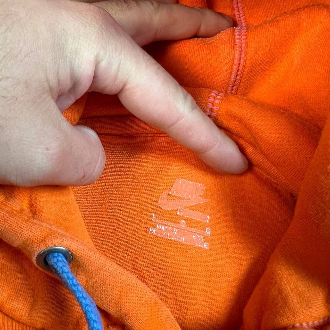 Nike Nike Mini Logo Vintage Y2K Oversized Hoodie Size US L / EU 52-54 / 3 - 5 Thumbnail
