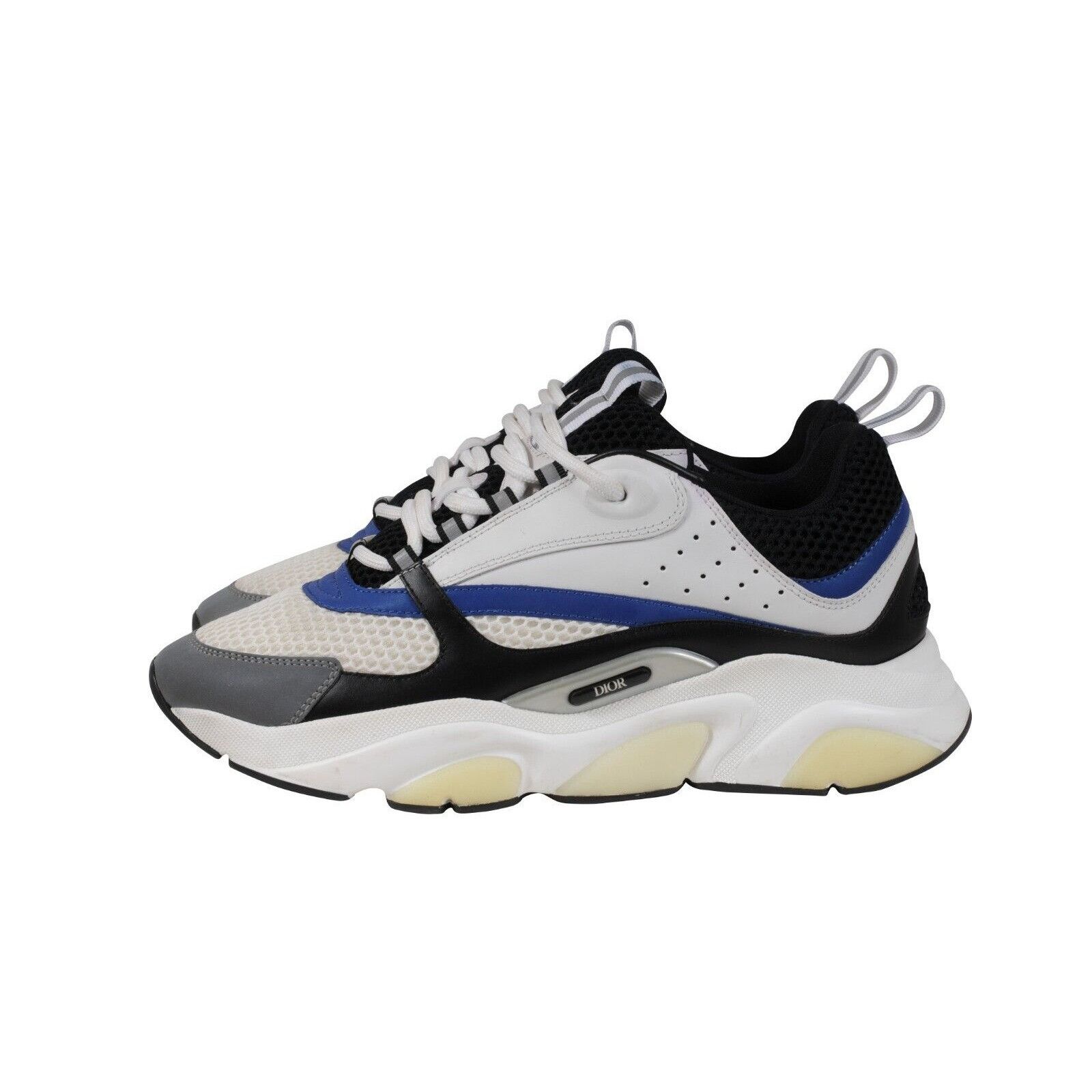 Dior B22 Sneakers White Blue Black Gray Chunky - 02094 B Size US 9 / EU 42 - 4 Thumbnail