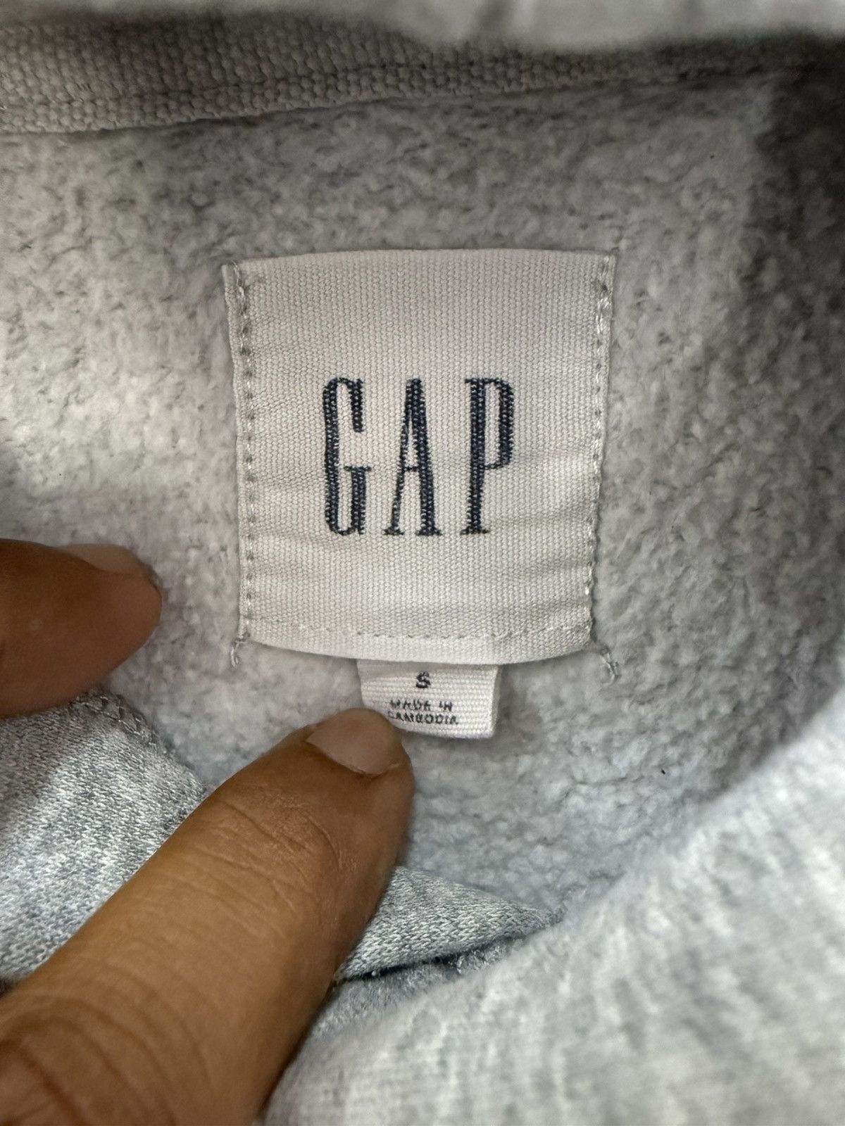 Gap 🔥 Vintage GAP SWEATSHIRT HOODIE IN GREY - S Size US S / EU 44-46 / 1 - 5 Thumbnail