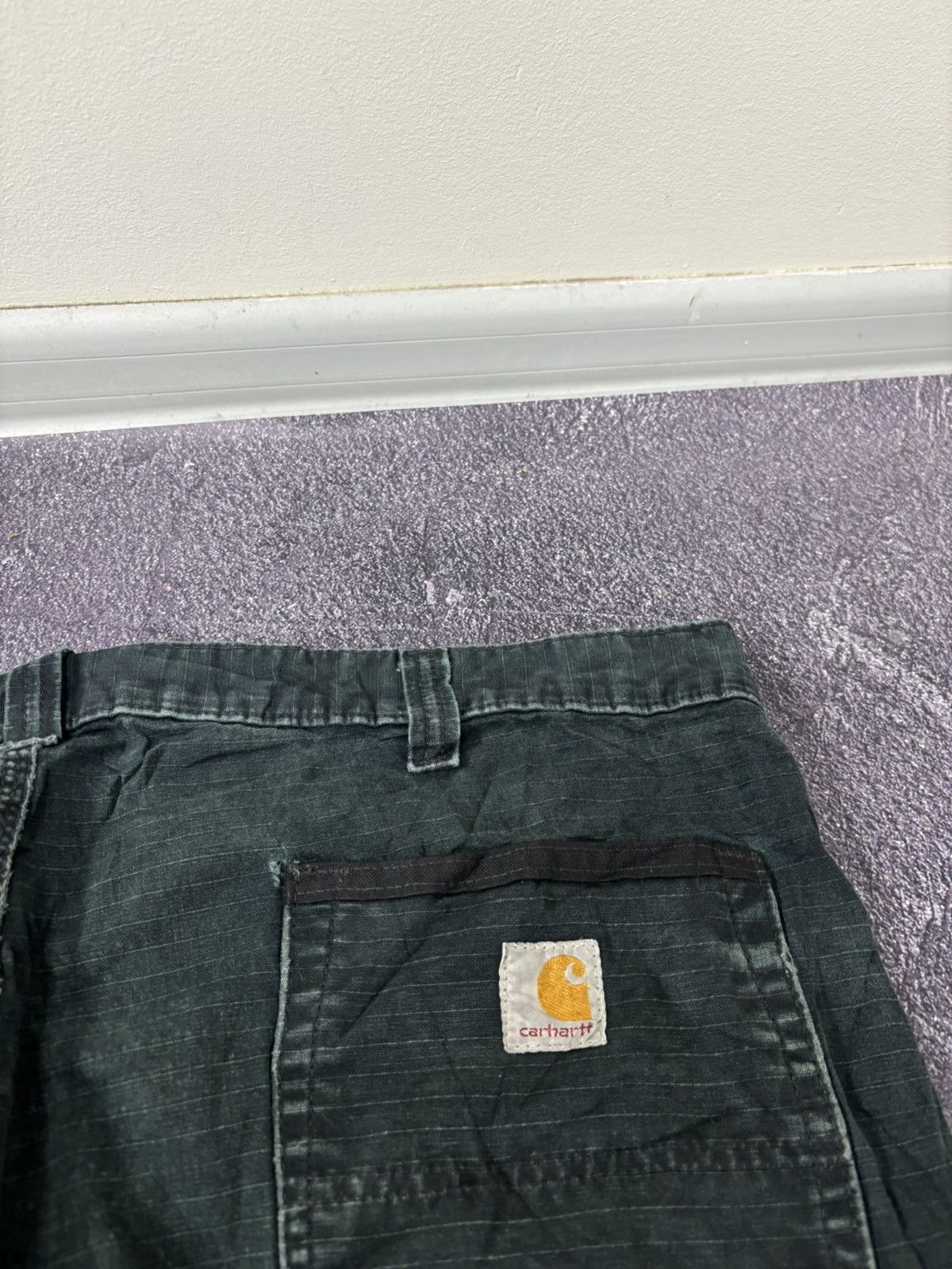 Carhartt Vintage Carhartt USA Dark Green Work Hype Baggy Cargo Pants Size US 40 / EU 56 - 10 Thumbnail