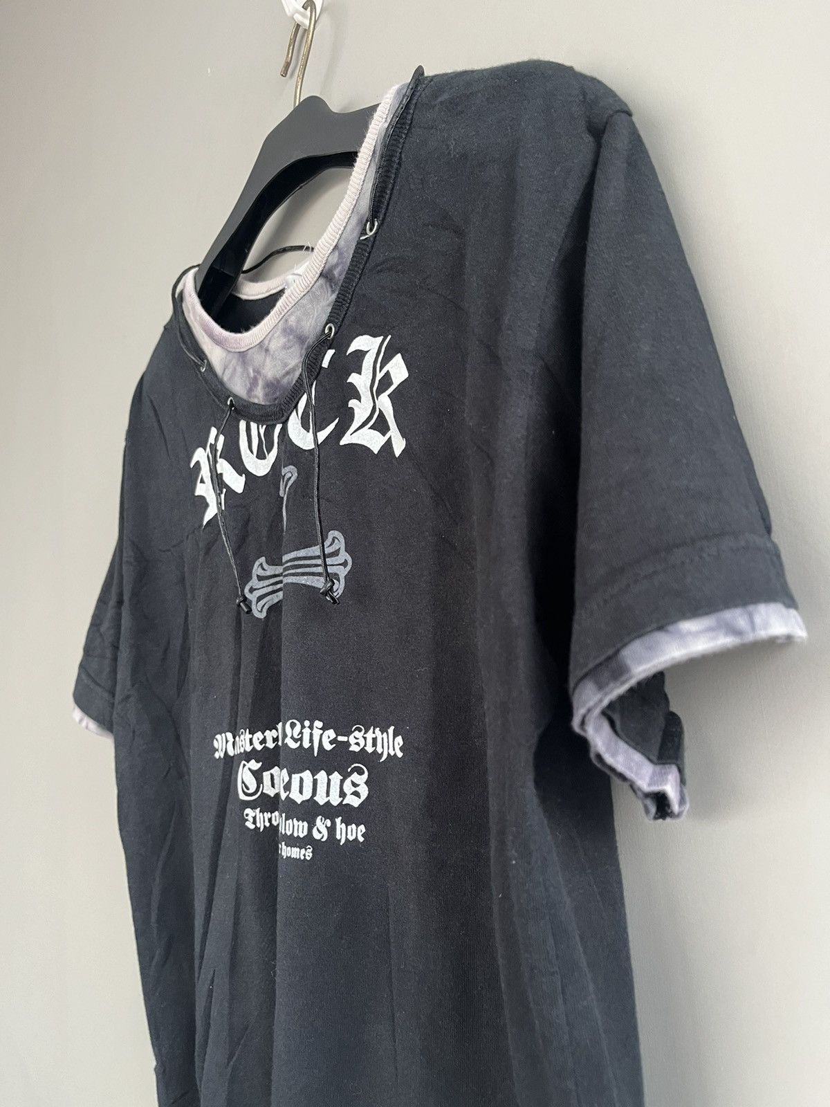 If Six Was Nine JAPANESE POEM ROCCK CROSS LUCKY EIGHT SEDITIONARIES PUNK Size US M / EU 48-50 / 2 - 6 Thumbnail