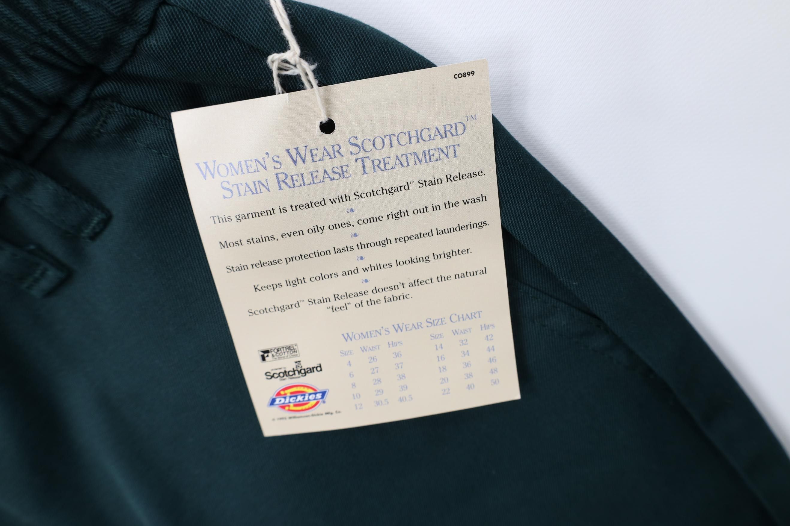 Dickies Deadstock Vintage 90s Dickies Workwear Chino Pants Green USA Size 36" / US 14 / IT 50 - 6 Thumbnail