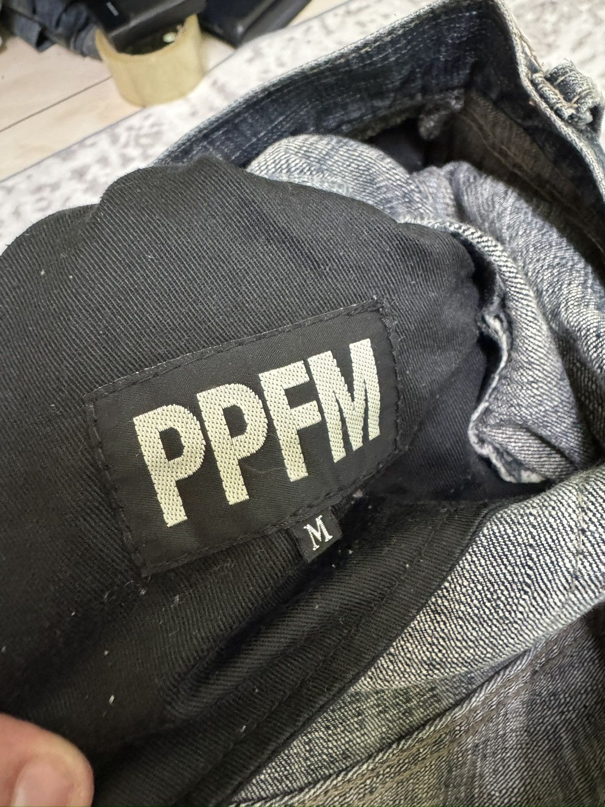 PPFM Vintage PPFM Zipper Skinny Jeans Size US 30 / EU 46 - 13 Thumbnail