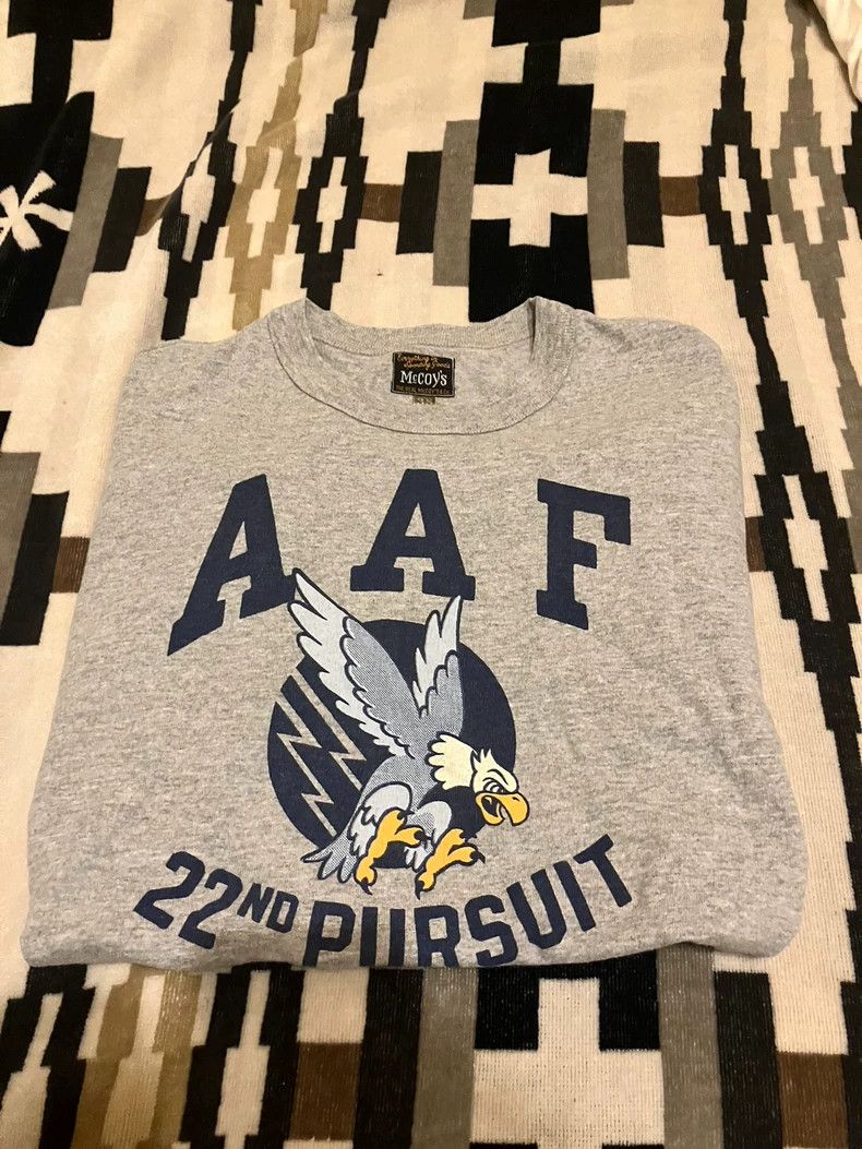 The Real McCoy's The REAL McCOY'S Eagle Thunderbird Size 38 Short Sleeve T-S Size US M / EU 48-50 / 2 - 1 Thumbnail